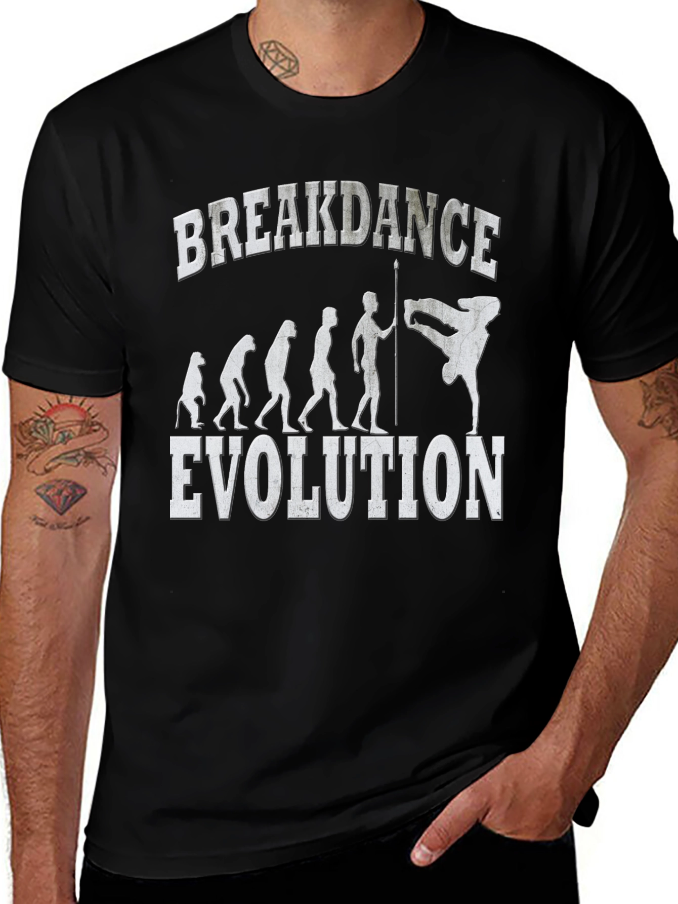 Variant 22 of Breakdance Evolution Graphic T-Shirt
