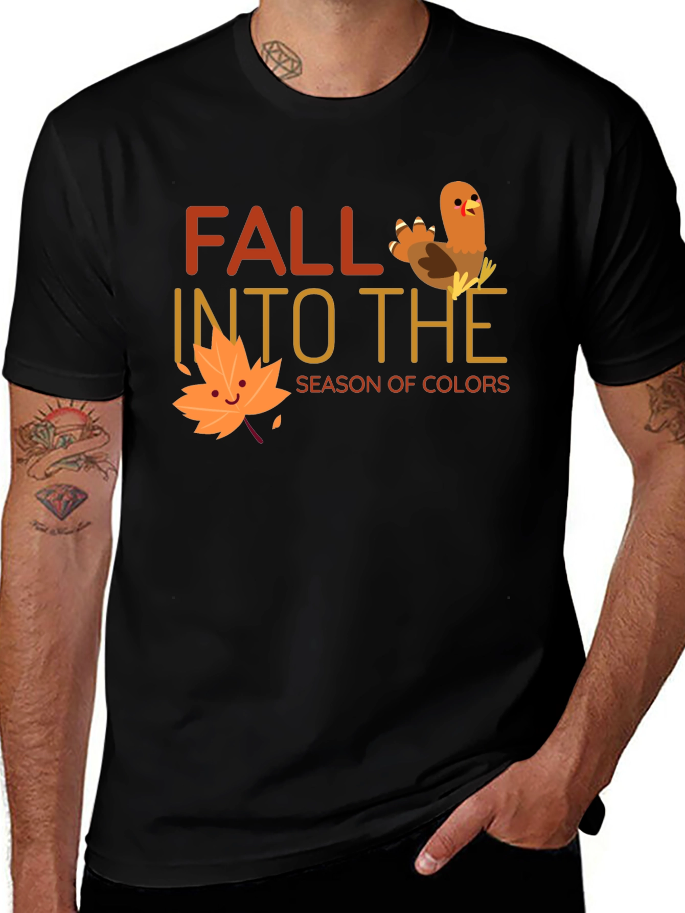 Variant 19 of Fall Season Colors T-Shirt