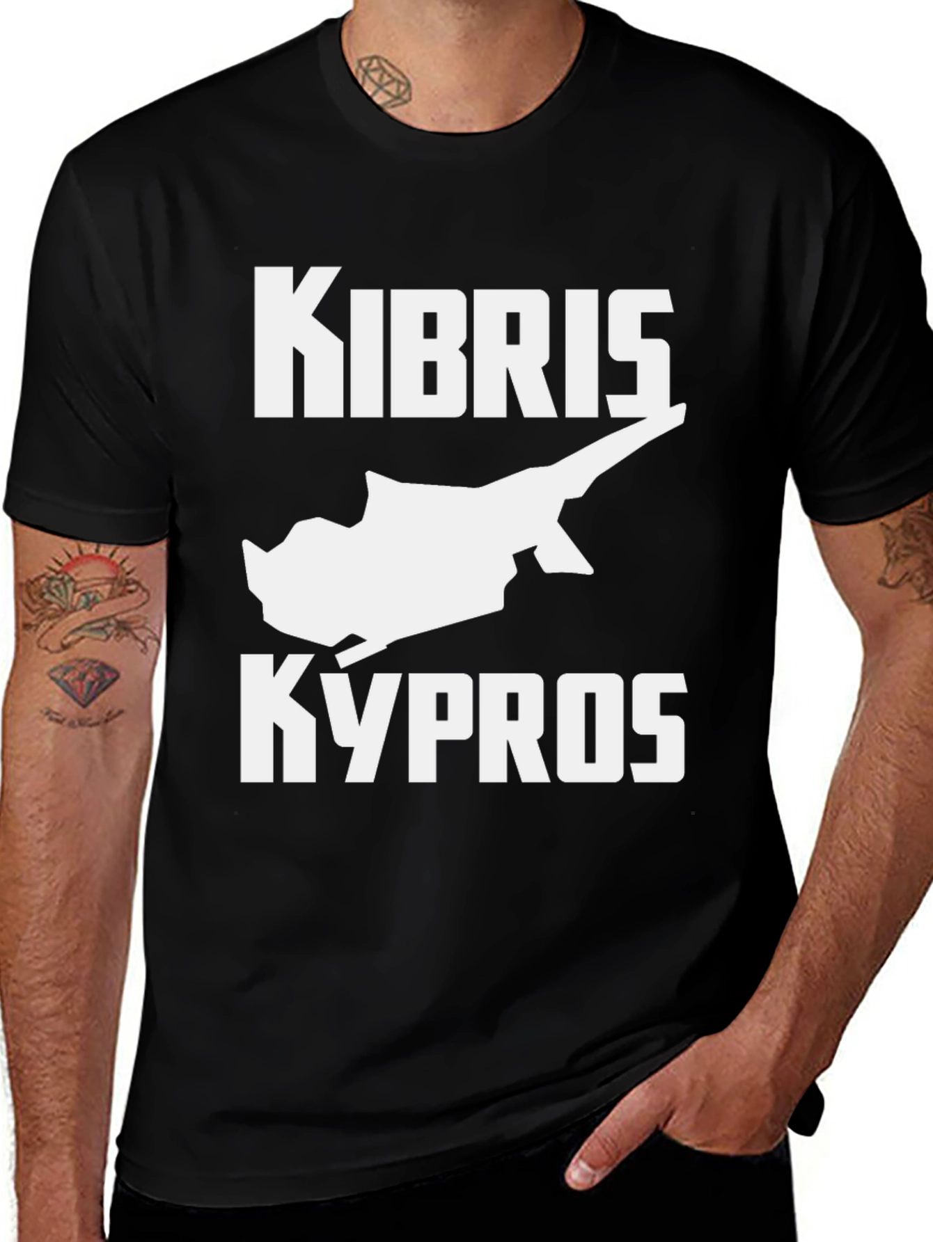 Kibris Kypros Cyprus Map T-Shirt