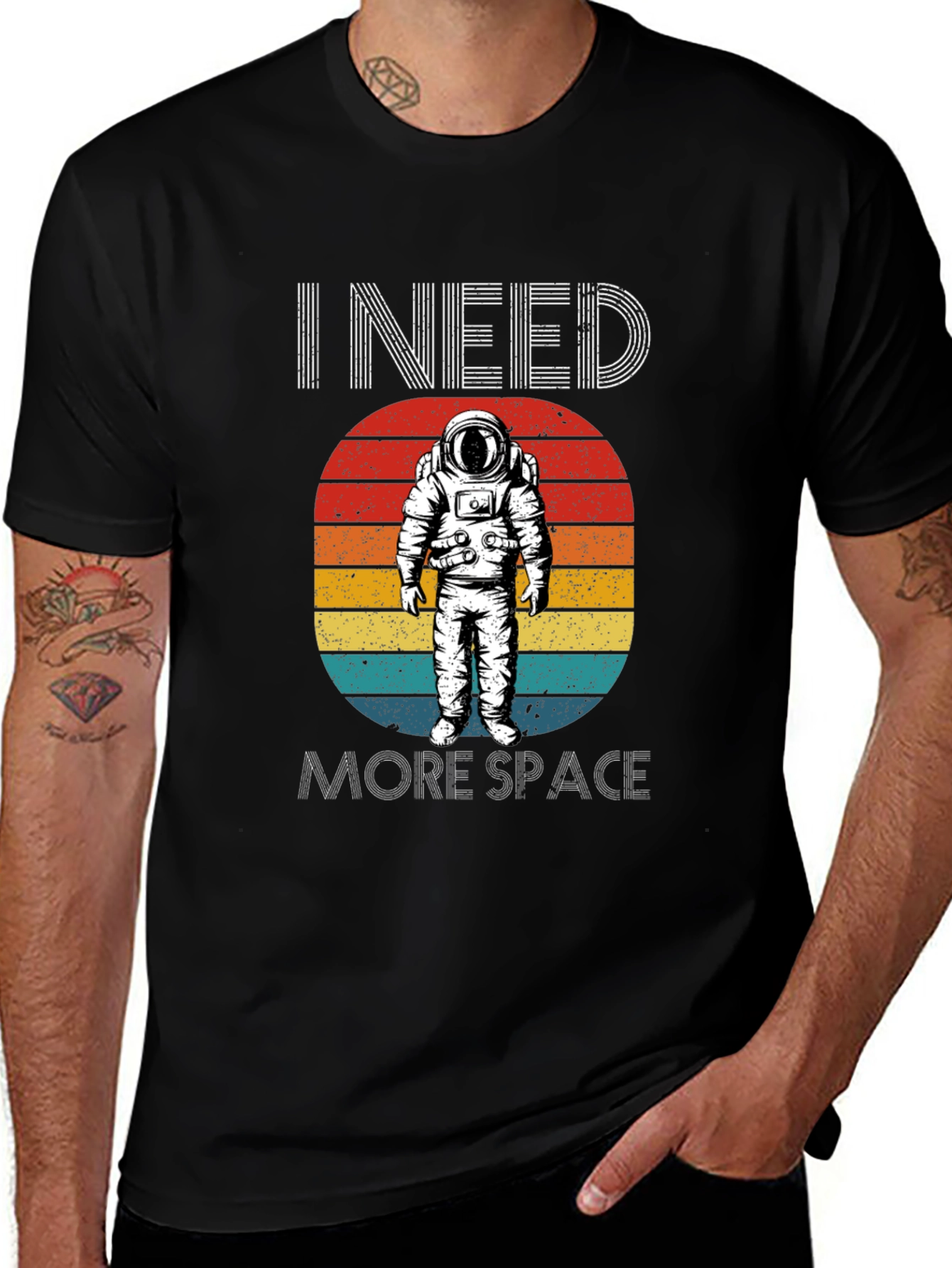 Variant 9 of I Need More Space Astronaut Graphic T-Shirt