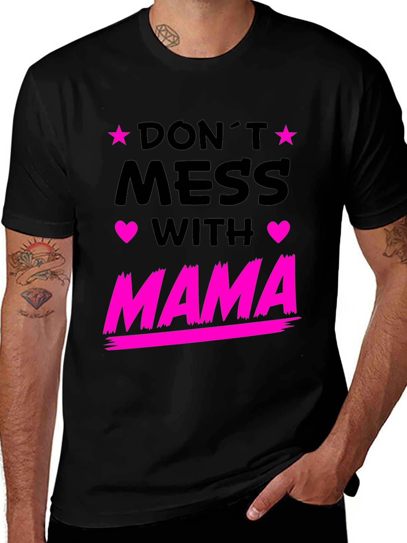 Variant 25 of Don't Mess With Mama Graphic T-Shirt