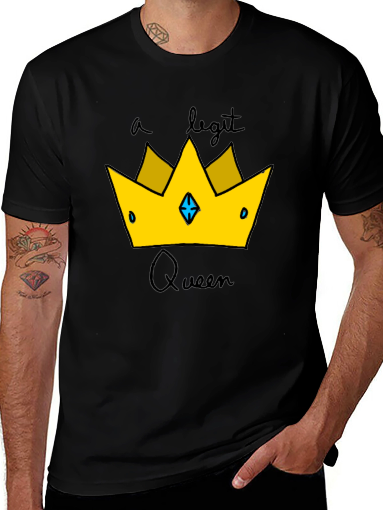 A Legit Queen Black T-Shirt
