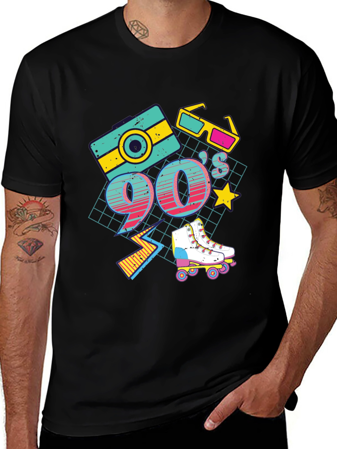 Variant 9 of 90s Retro T-Shirt