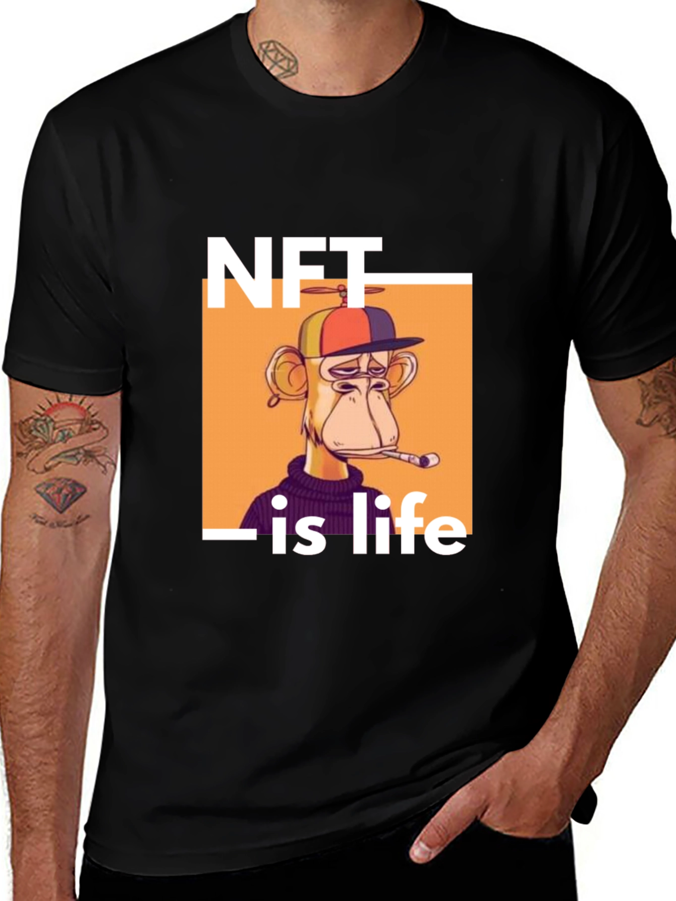 NFT is Life Graphic Tee