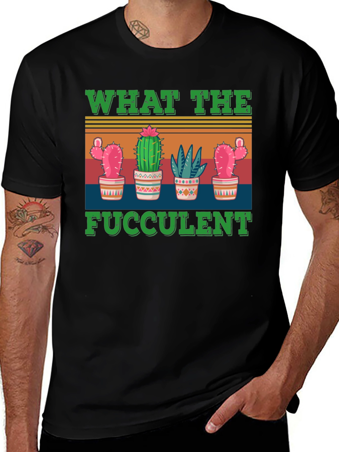 What the Fucculent Graphic T-Shirt