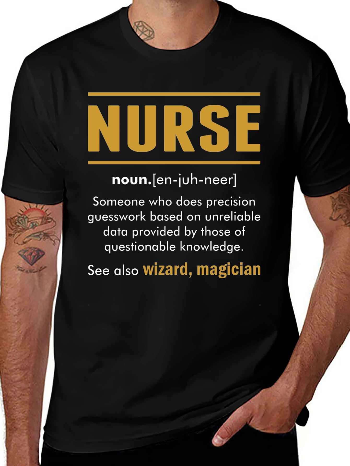 Variant 24 of Funny Nurse Definition T-Shirt