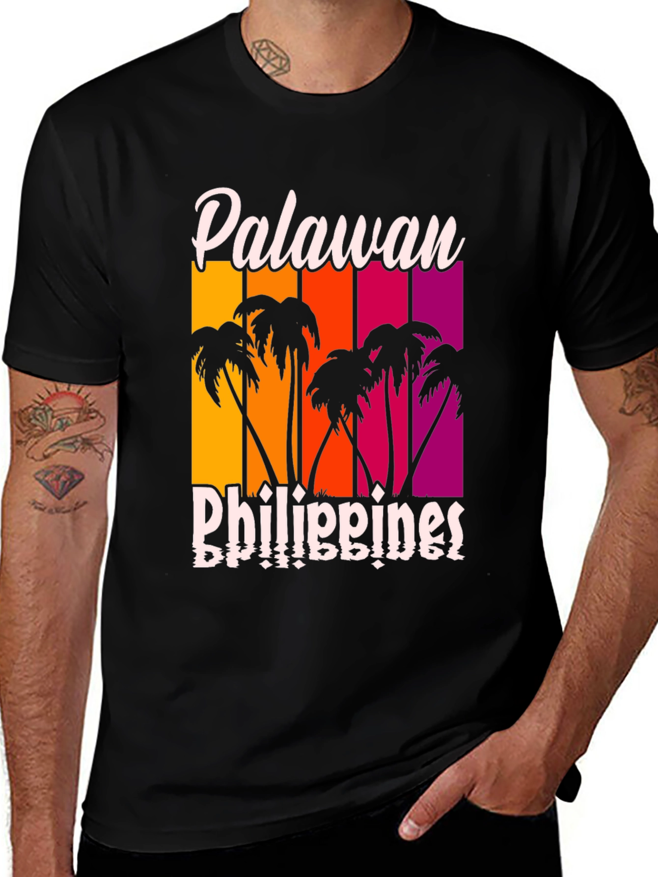 Variant 18 of Palawan Philippines Graphic T-Shirt