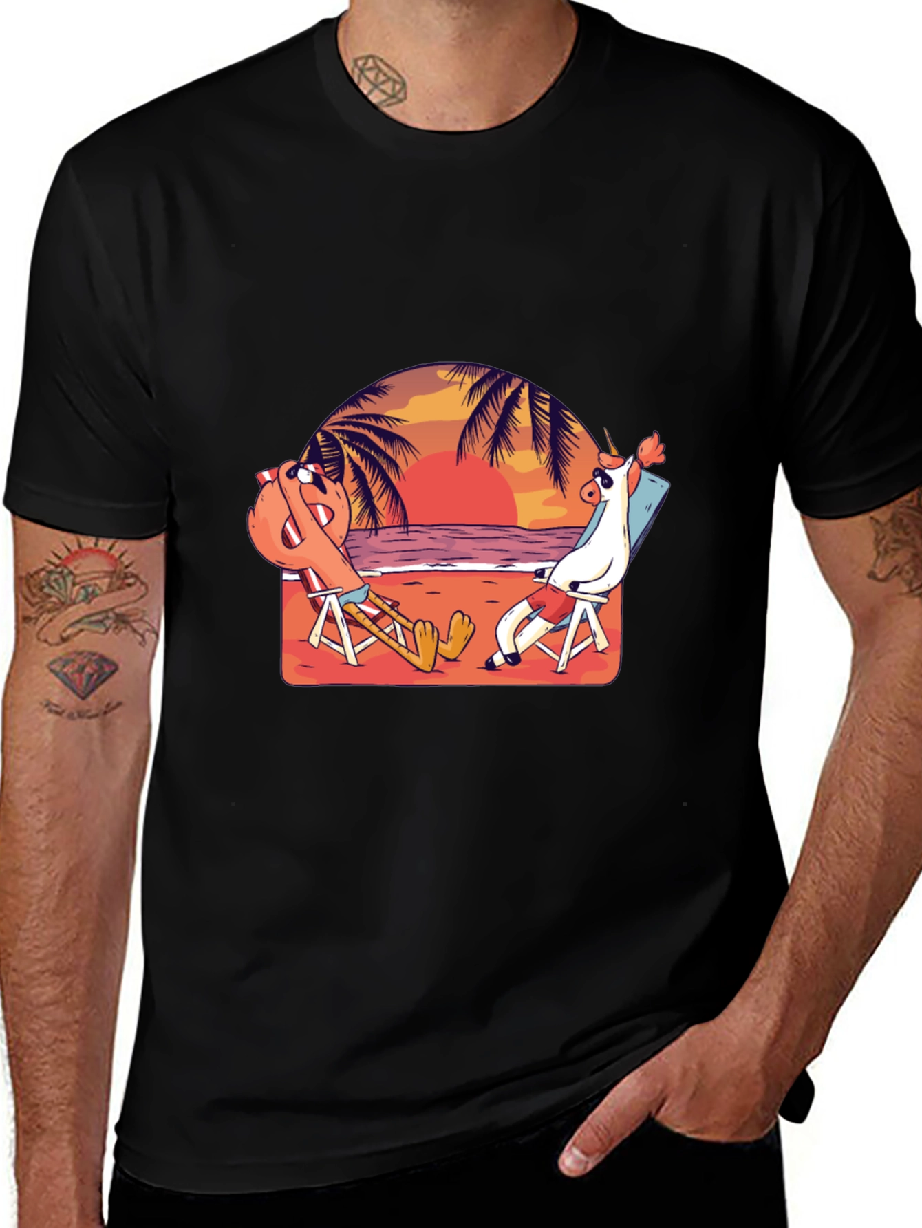 Variant 21 of Relaxing Beach T-Shirt