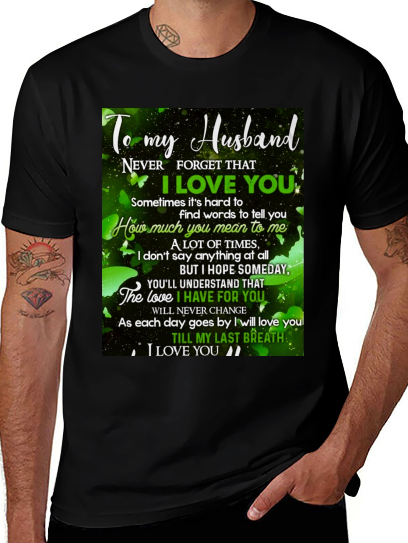 Variant 24 of To My Husband Graphic Tee
