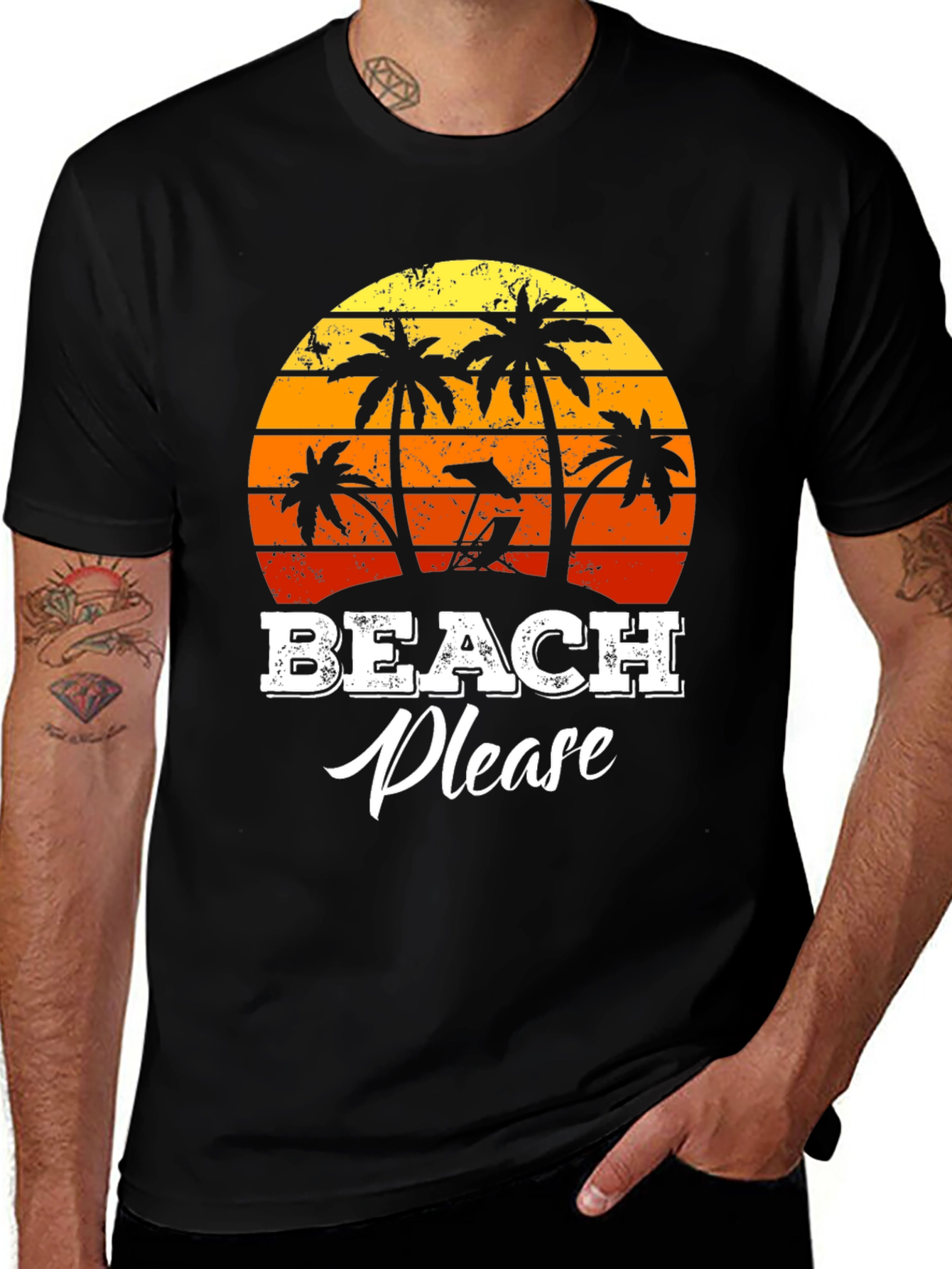 Variant 19 of Beach Please T-Shirt - Summer Vacation Vibes