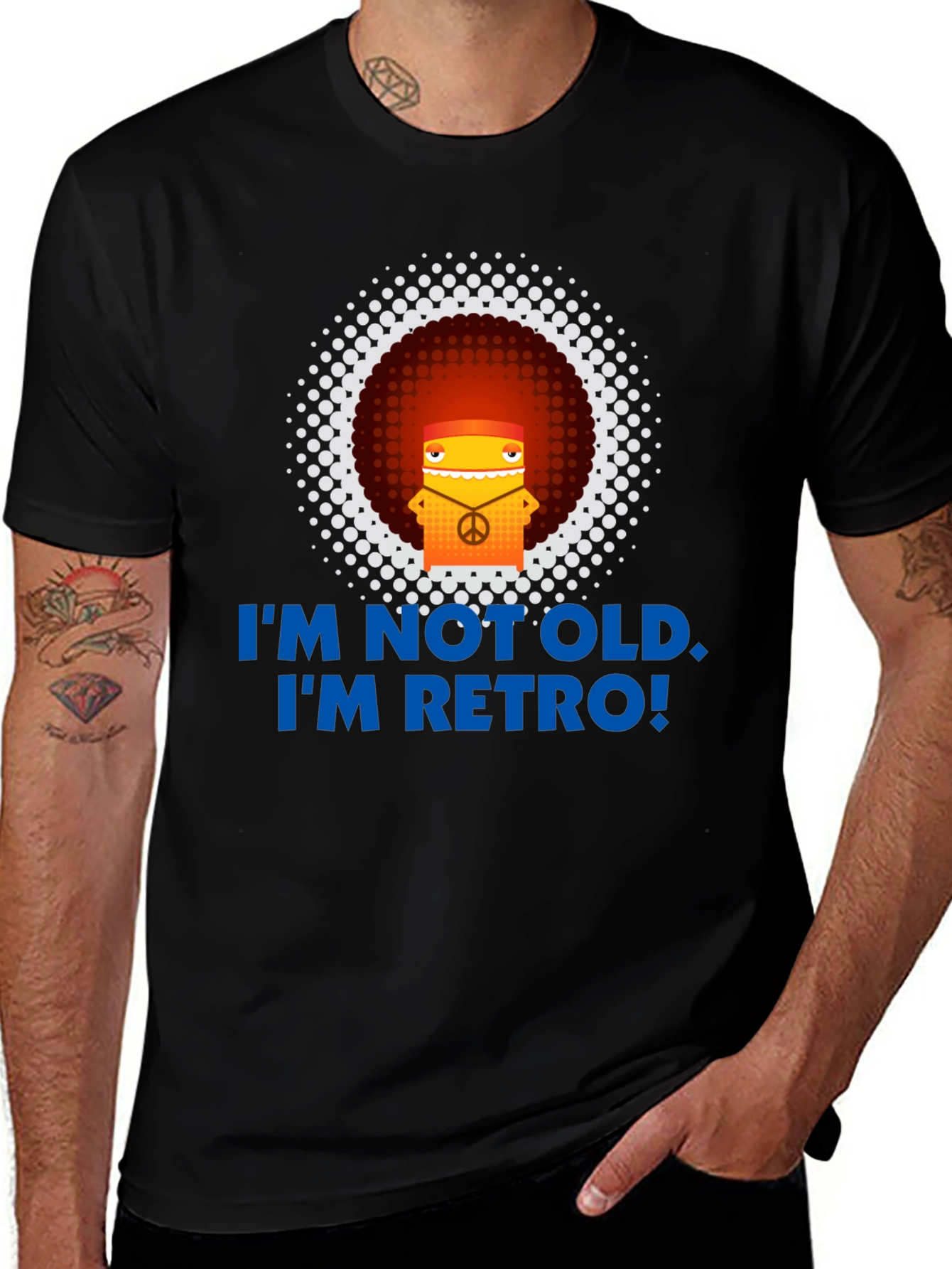 Variant 9 of Retro Graphic T-Shirt - I'm Not Old