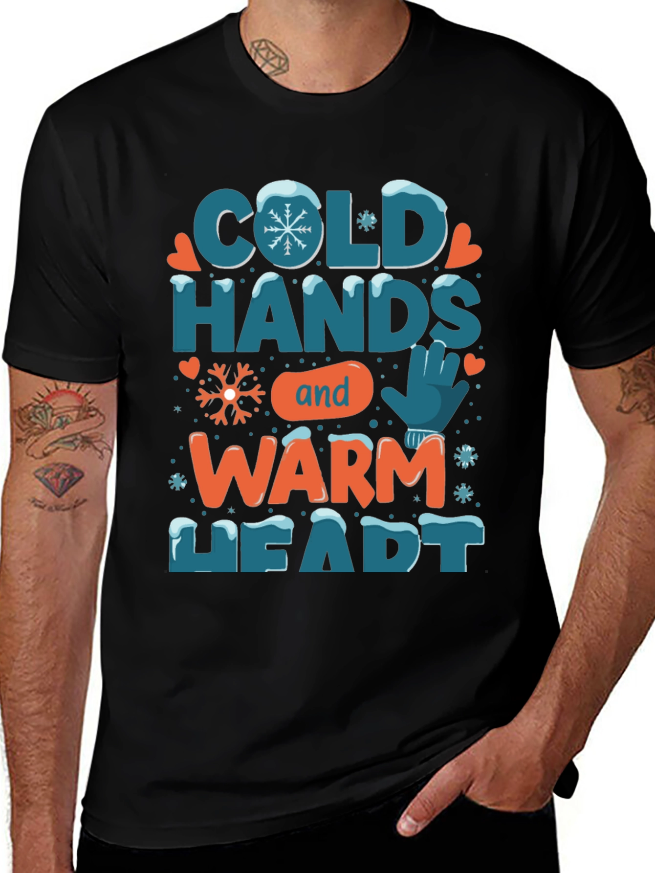 Variant 28 of Cold Hands Warm Heart Graphic Tee