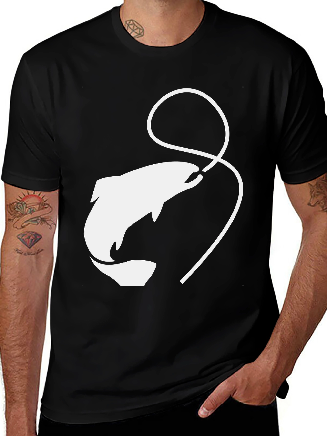 Variant 3 of Fishing T-Shirt: Catch of the Day