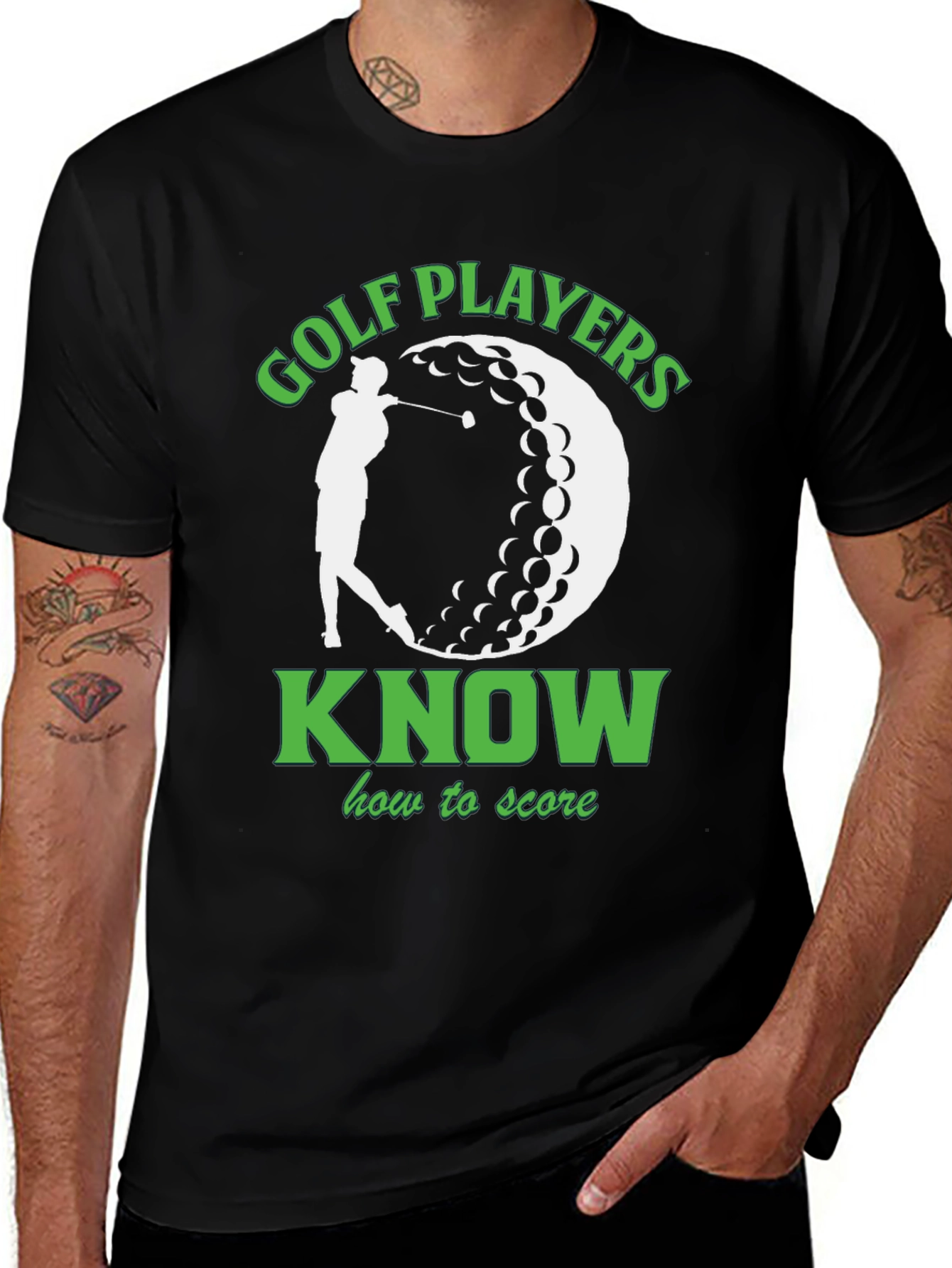 Golf Players Know How to Score T-Shirt