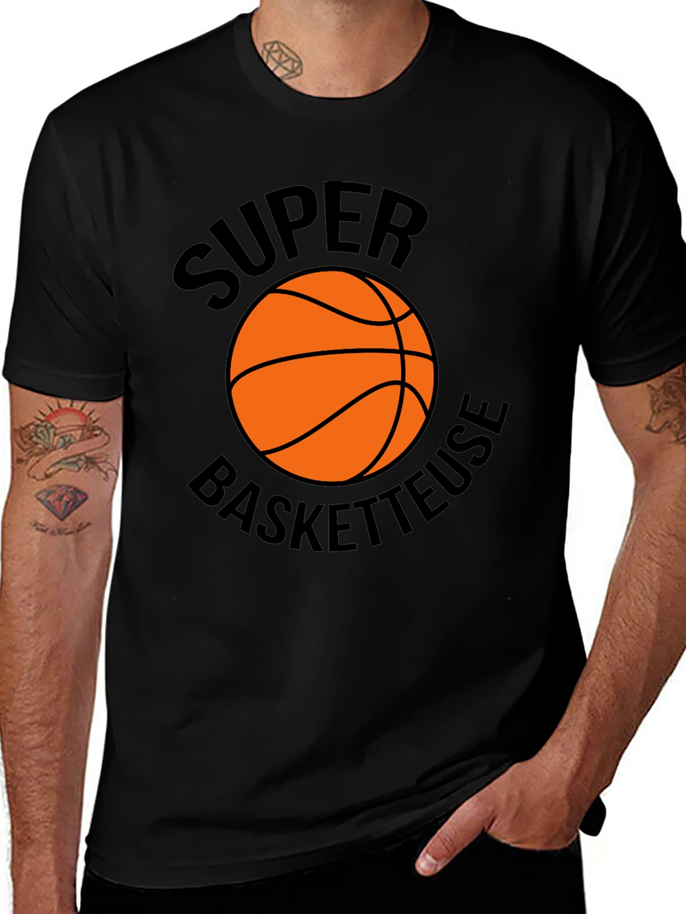 Variant 26 of Super Basketteuse Graphic Tee