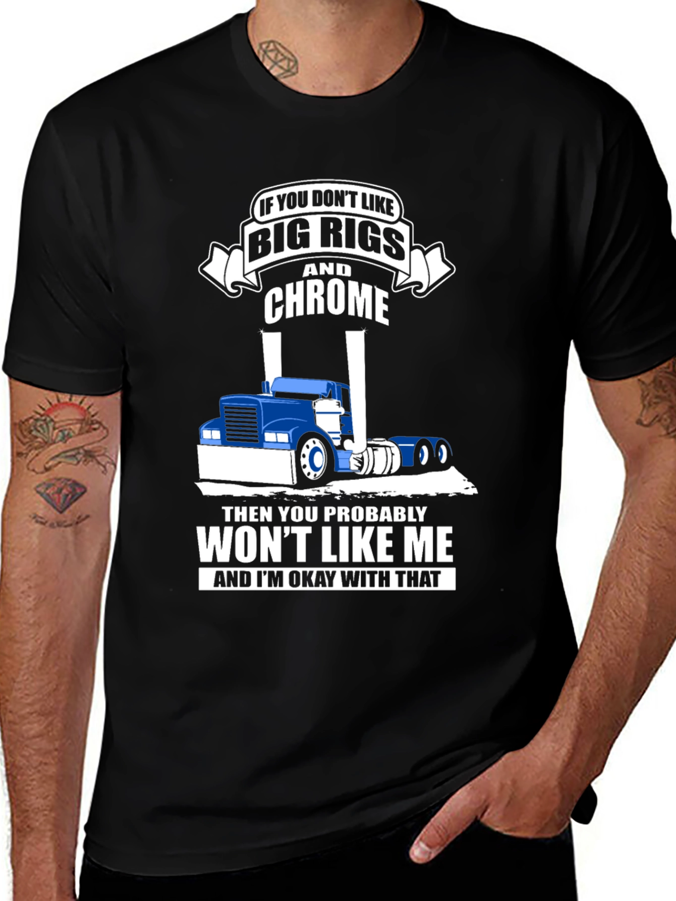 Big Rigs & Chrome T-Shirt