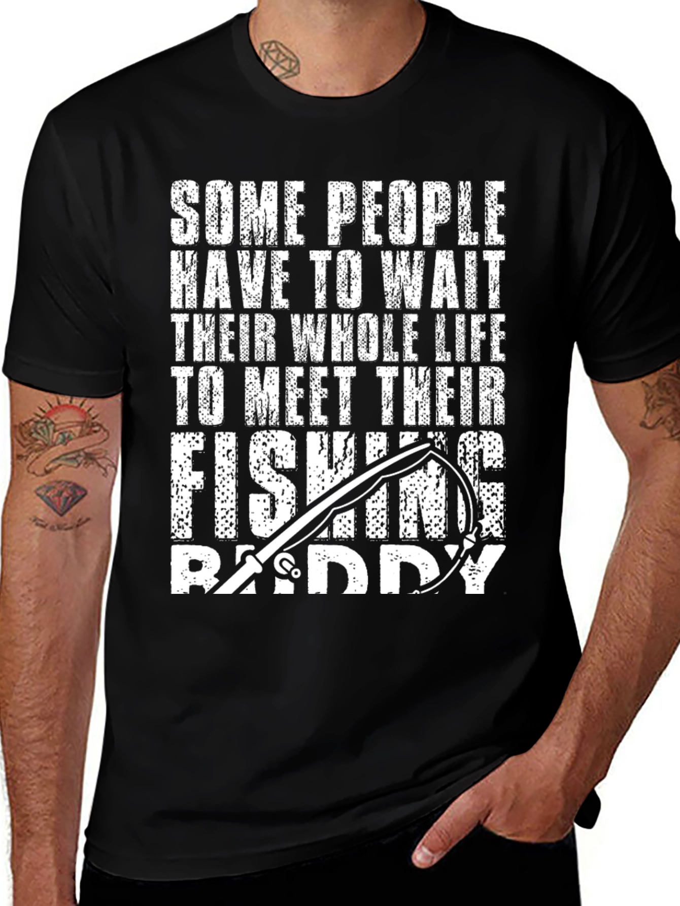 Variant 22 of Fishing Daddy T-Shirt - Funny Angler Gift