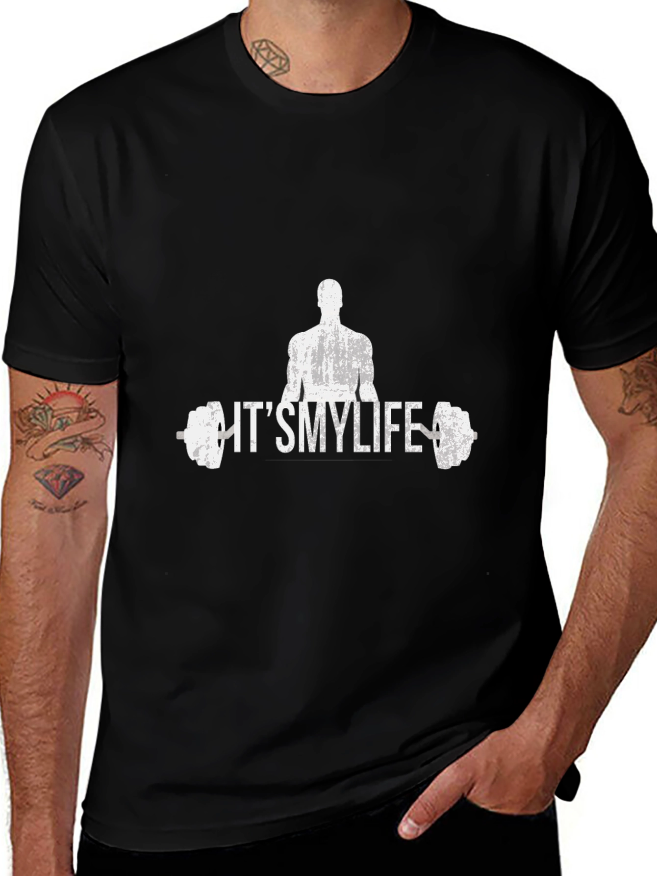 Variant 13 of It's My Life Gym T-Shirt
