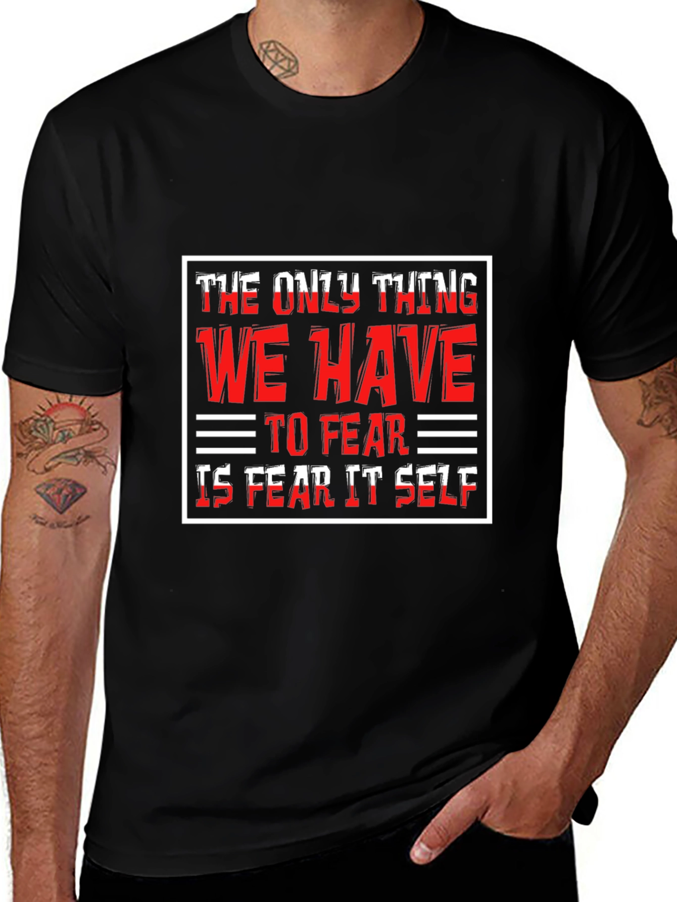 Variant 2 of Fear Itself Graphic T-Shirt