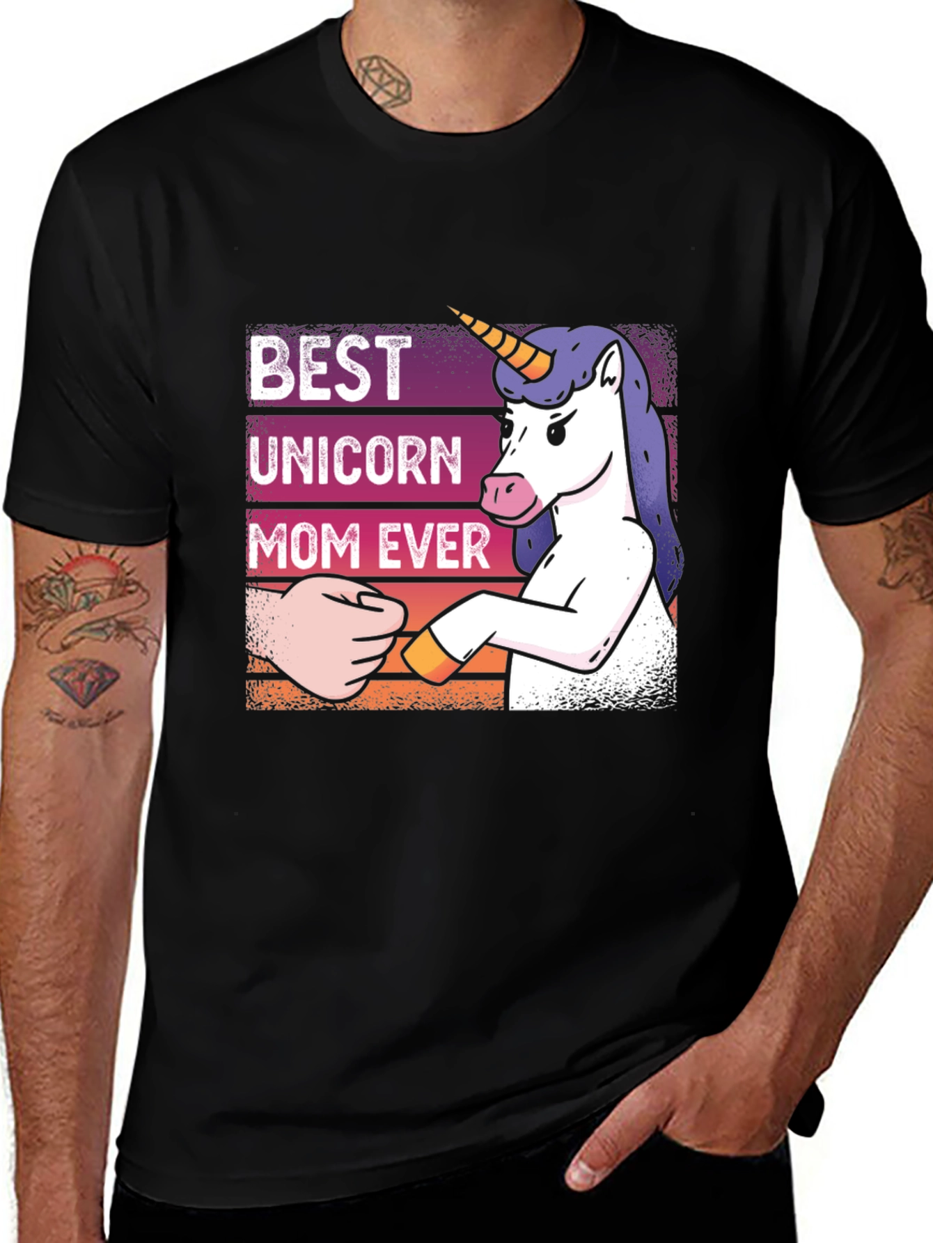 Variant 11 of Best Unicorn Mom Ever T-Shirt