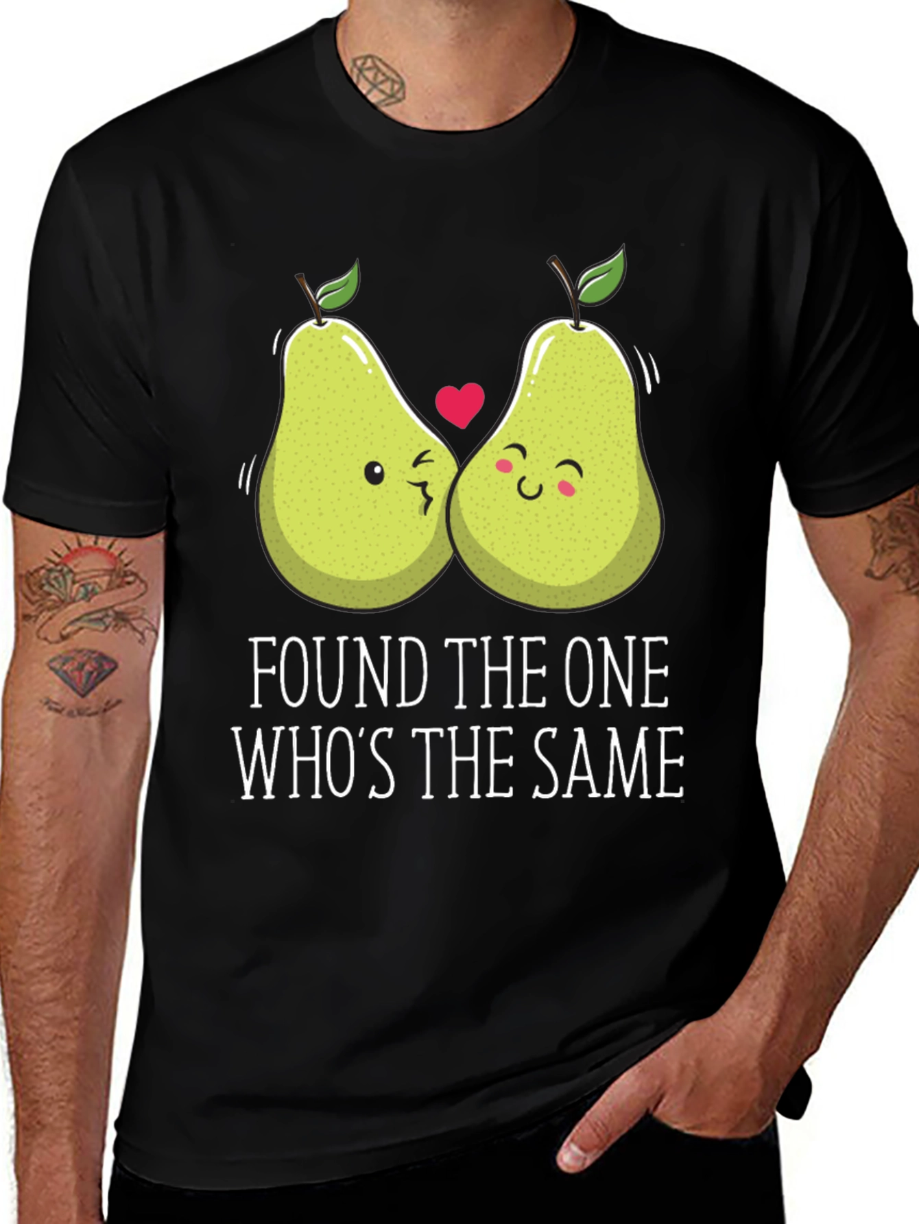 Variant 2 of Matching Pears T-Shirt - Found The One