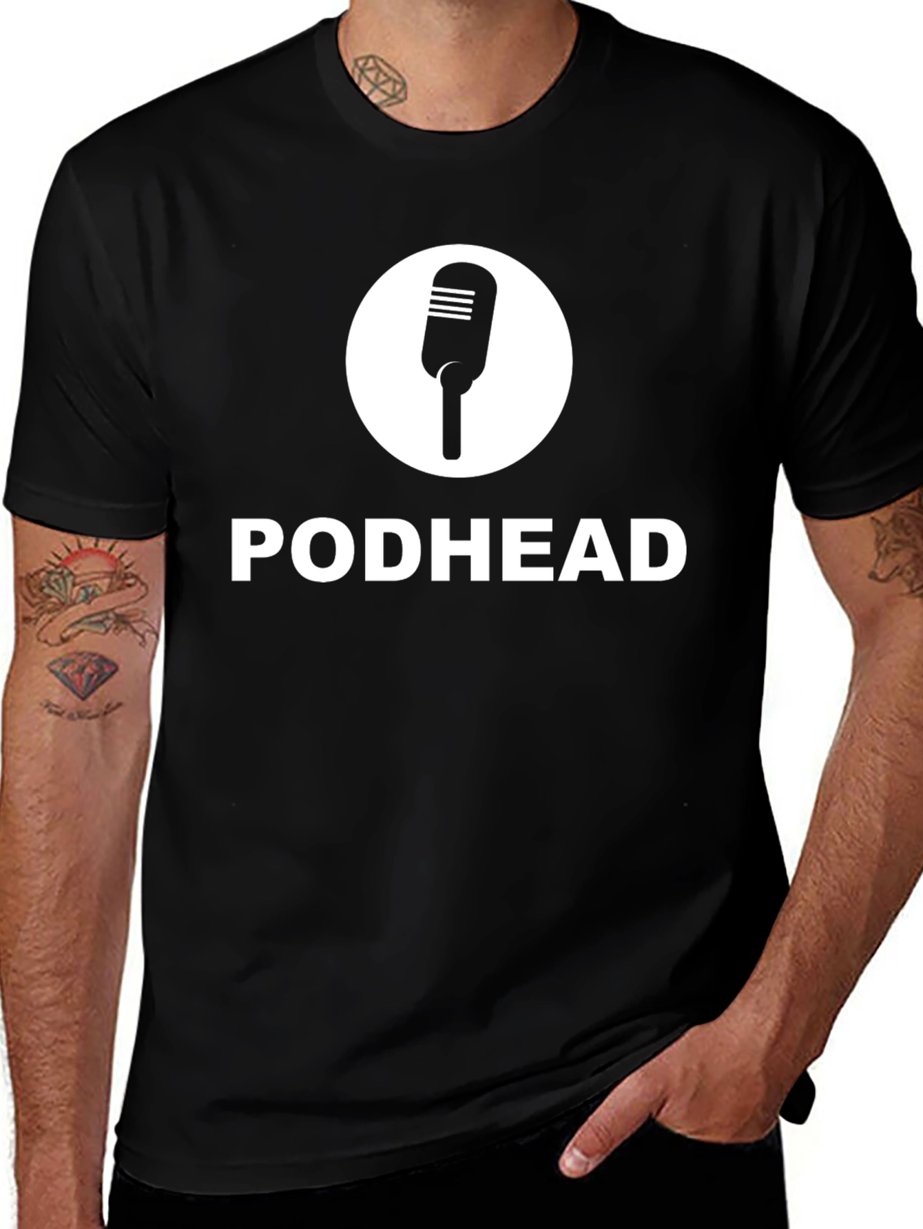 Variant 5 of Podhead Graphic T-Shirt - Podcast Lover Tee