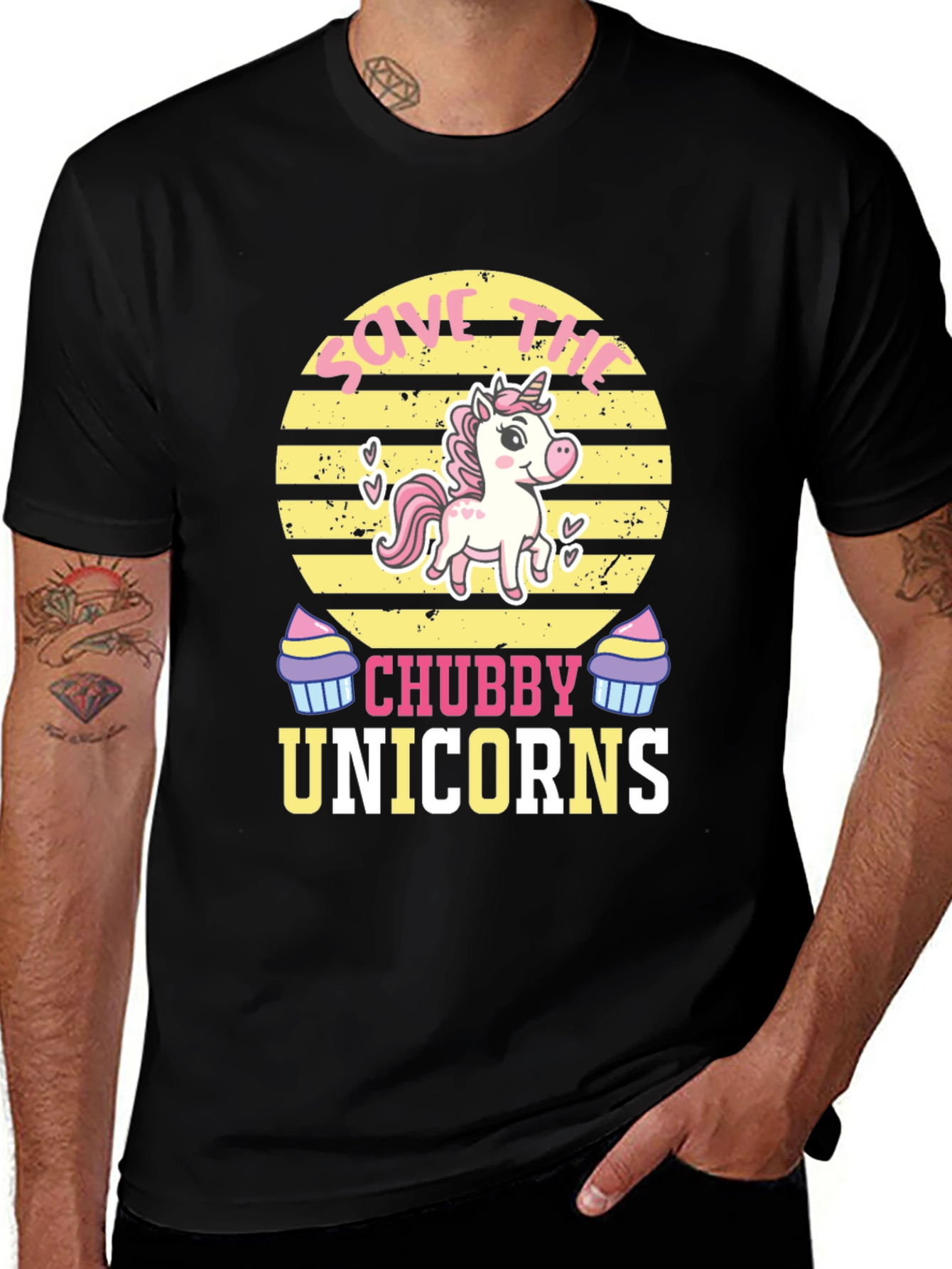 Variant 10 of Save The Chubby Unicorns T-Shirt
