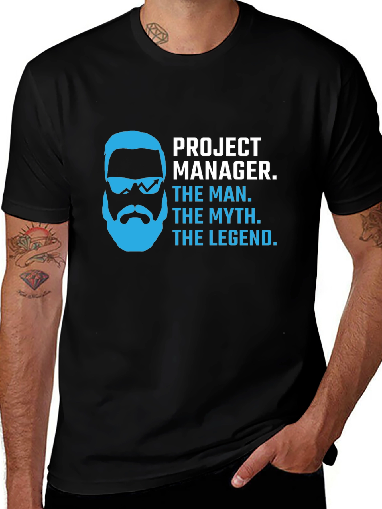 Variant 20 of Project Manager Legend Graphic T-Shirt