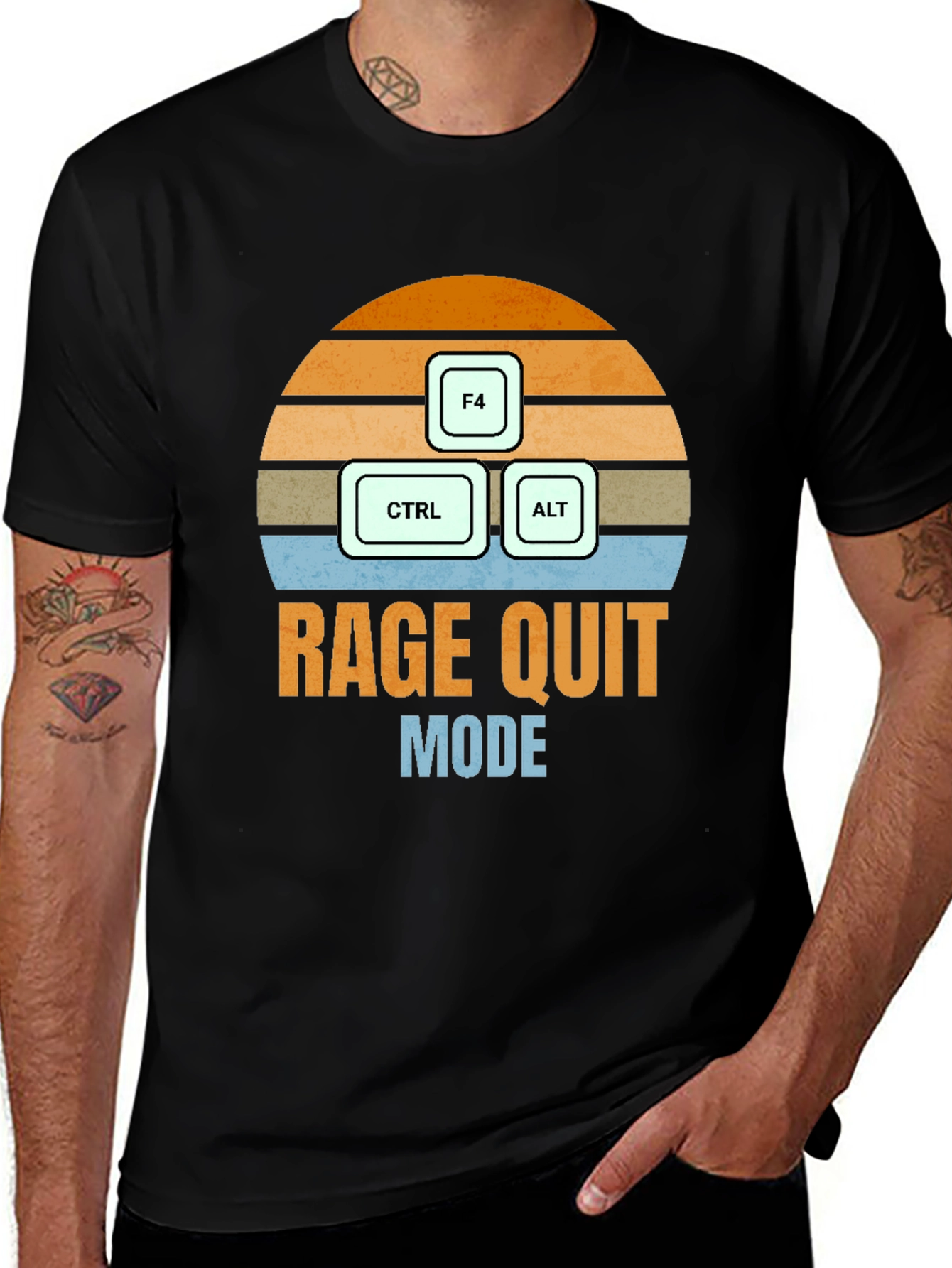 Rage Quit Mode Gaming T-Shirt