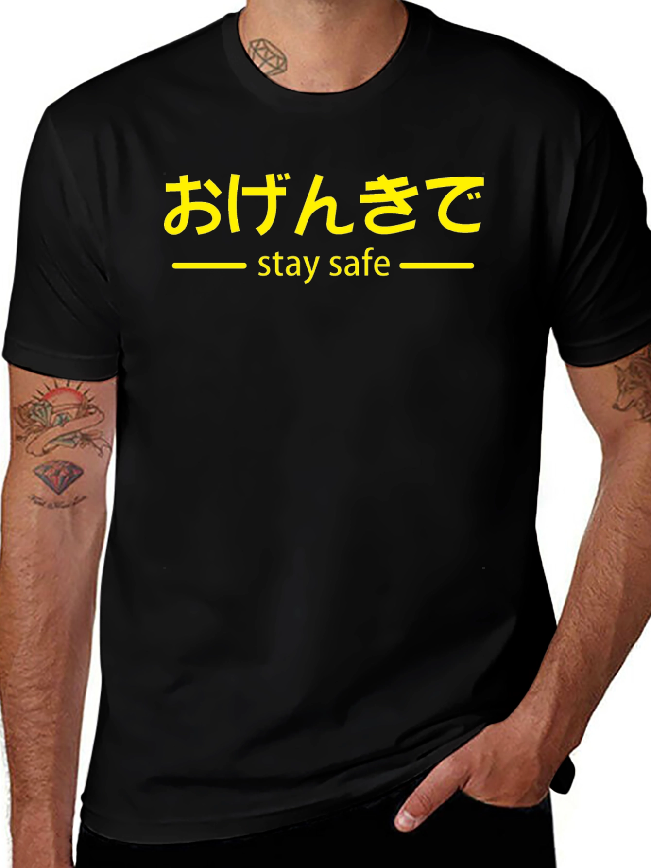 Variant 24 of Stay Safe Graphic T-Shirt