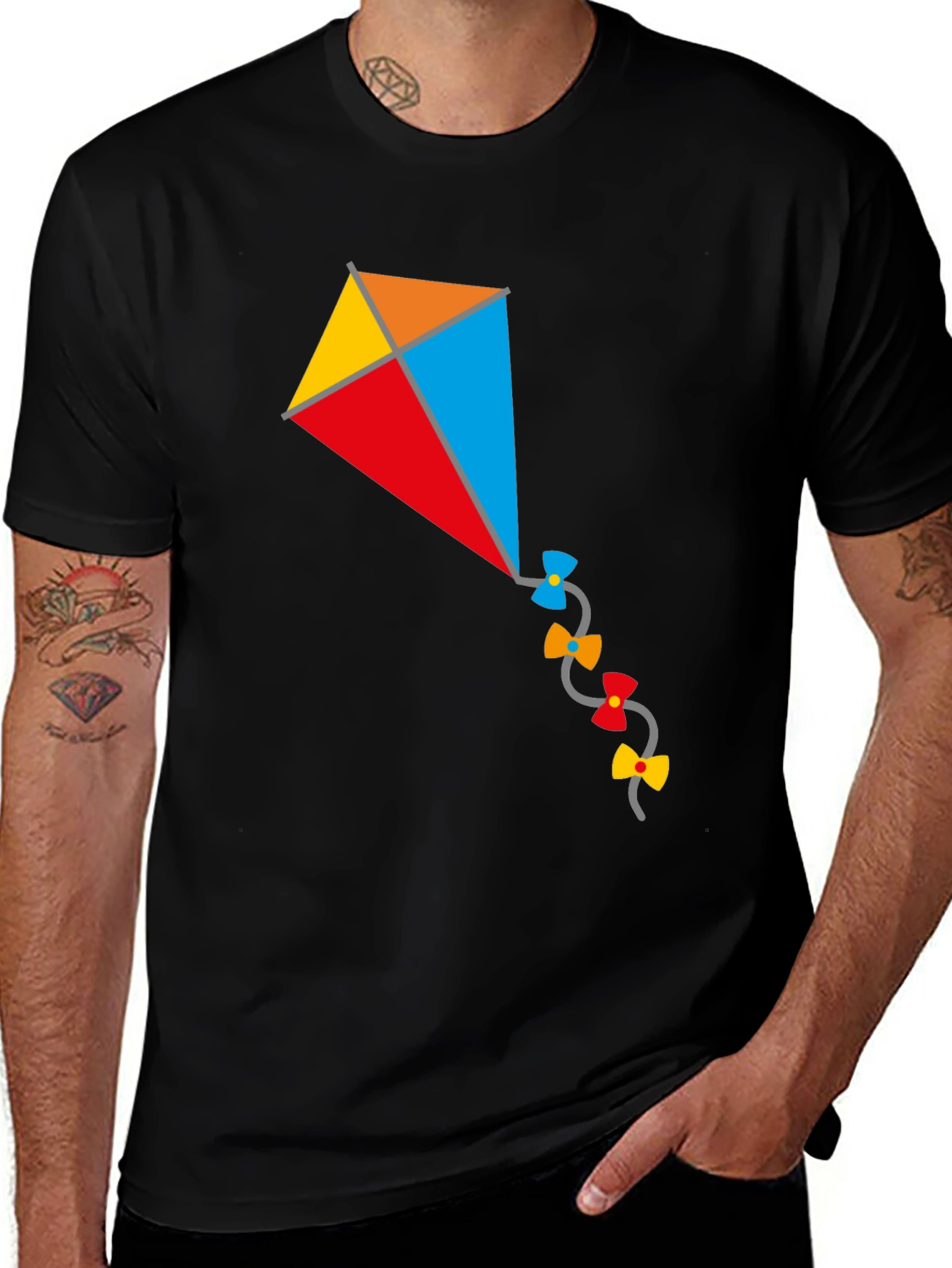Variant 11 of Kite Graphic T-Shirt - Fun & Colorful