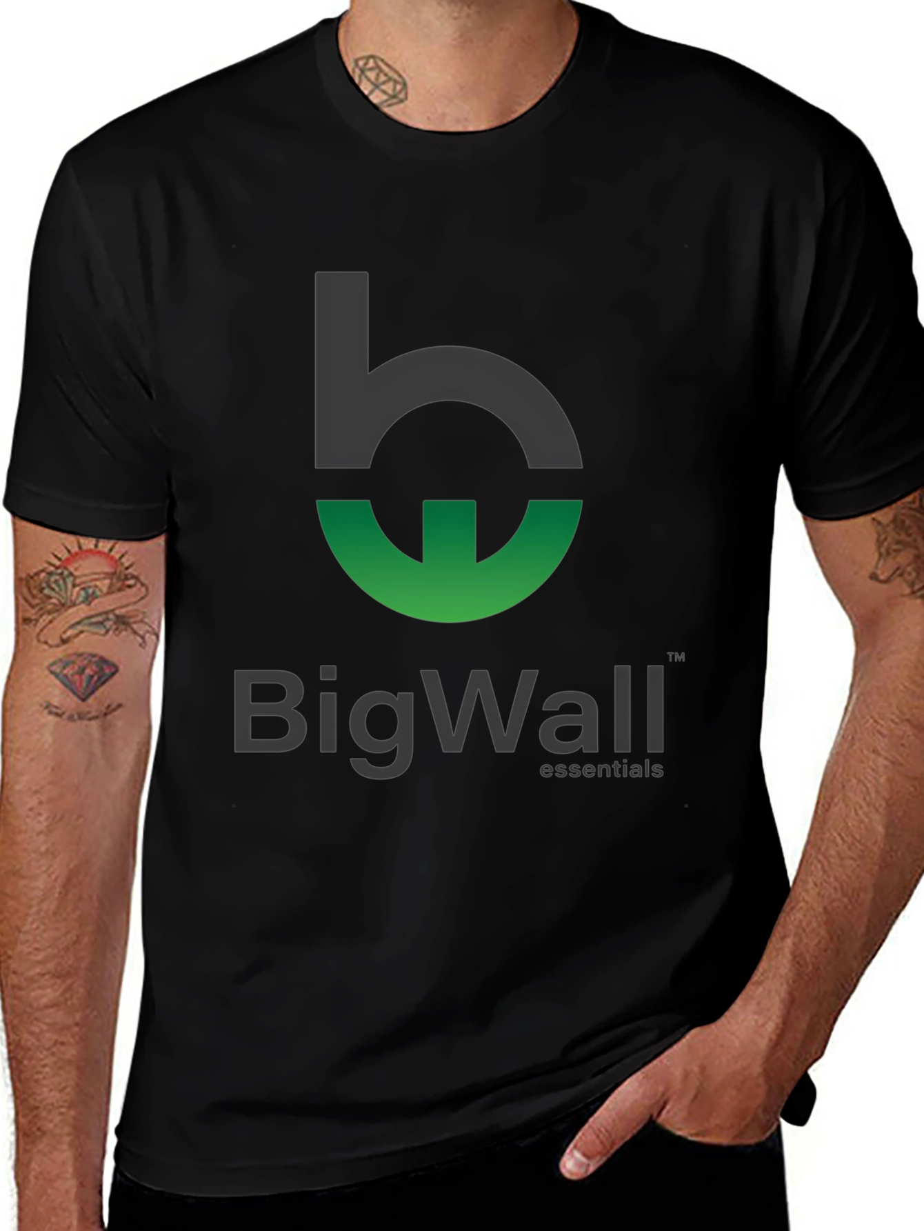 Variant 25 of BigWall Essentials Graphic Tee - Modern Comfort