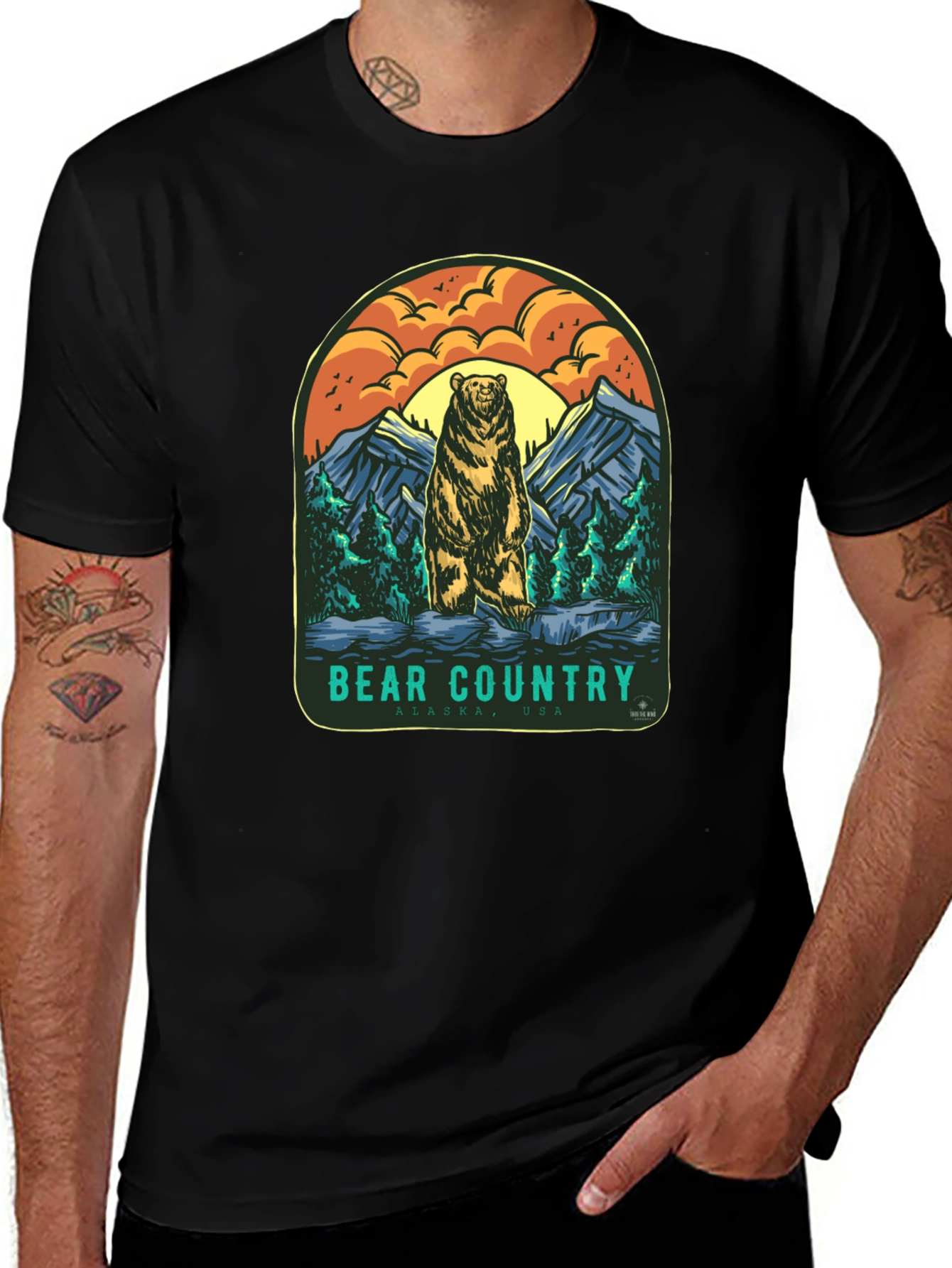 Variant 5 of Bear Country Graphic Tee