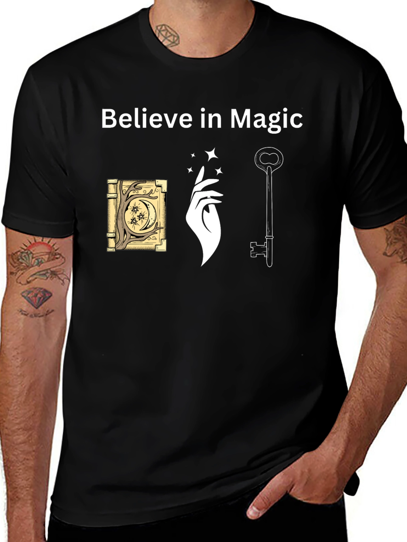 Variant 7 of Believe in Magic Graphic T-Shirt