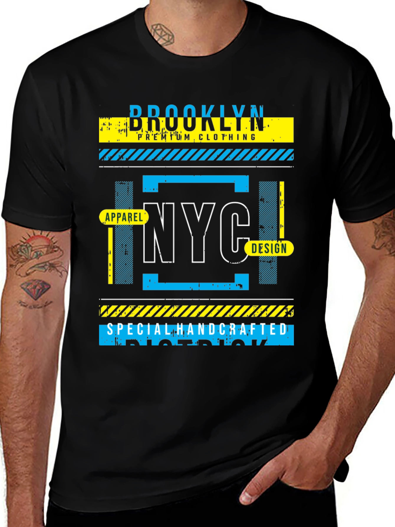 Variant 12 of Brooklyn NYC Graphic Print T-Shirt