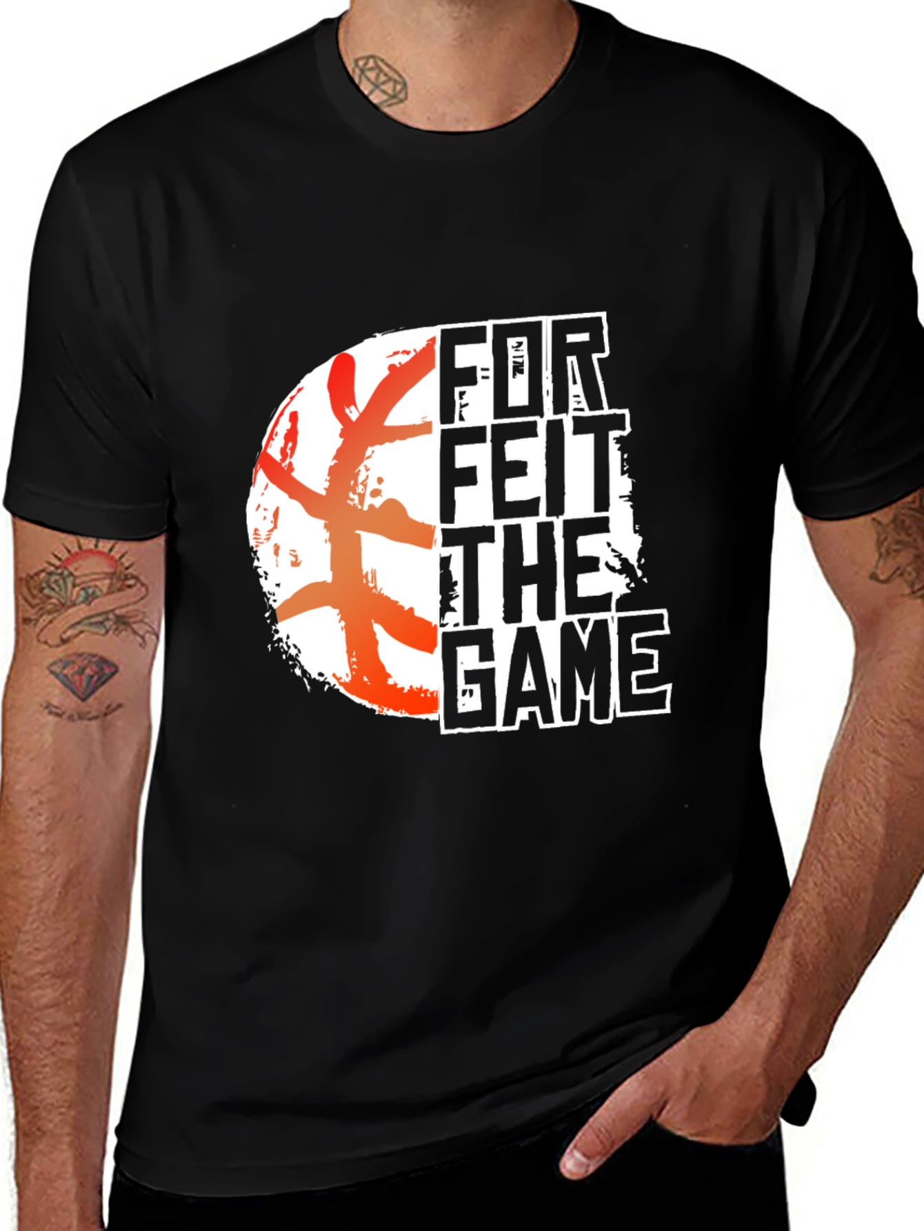 Variant 11 of Basketball T-Shirt - Forfeit The Game