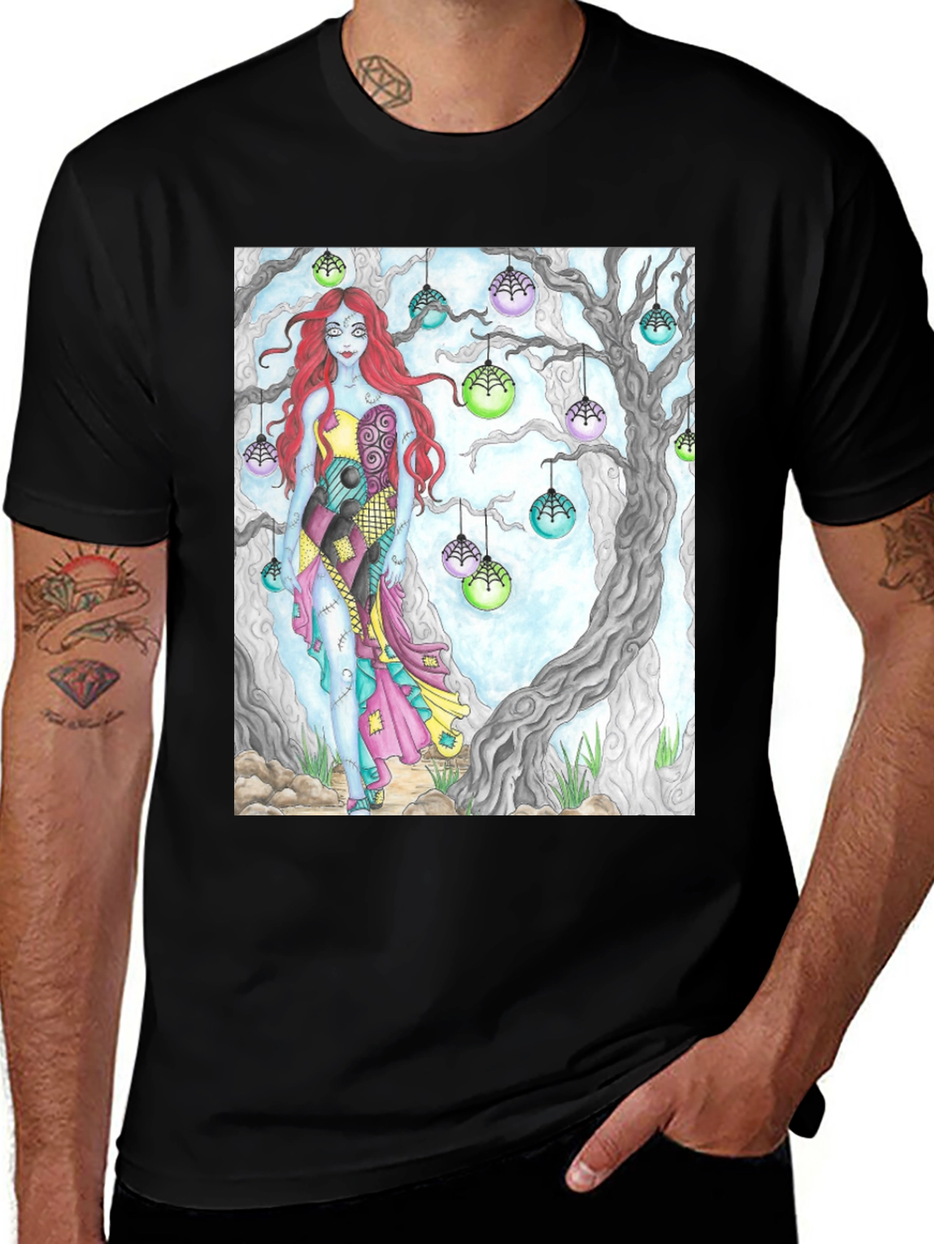 Sally Nightmare Before Christmas Graphic Tee
