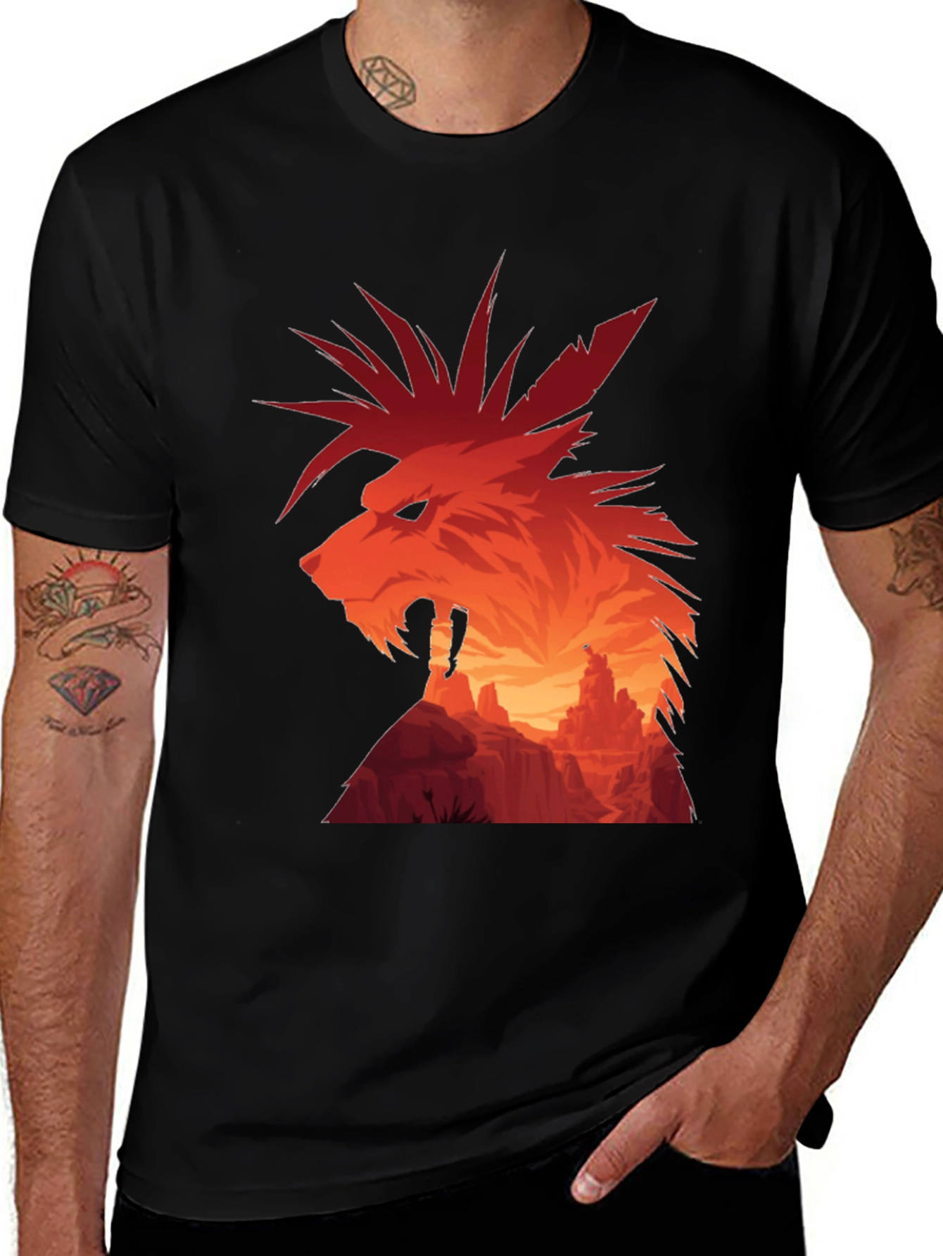 Red XIII Tee - Final Fantasy VII Inspired Shirt