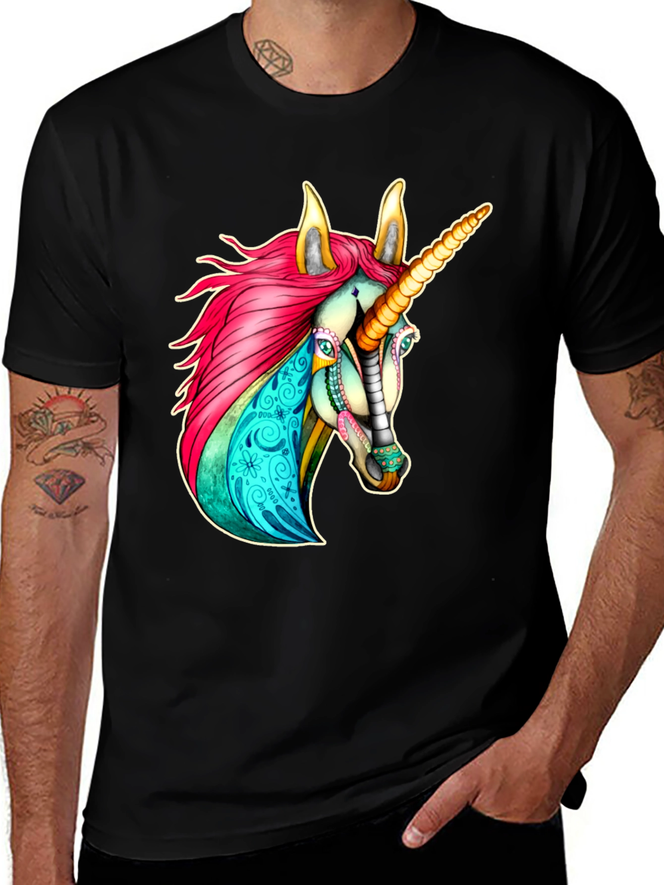 Variant 2 of Unicorn T-Shirt - Vibrant Graphic Tee