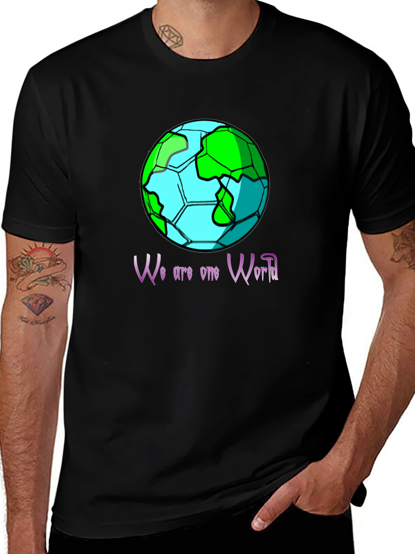 One World T-Shirt - Unity & Peace
