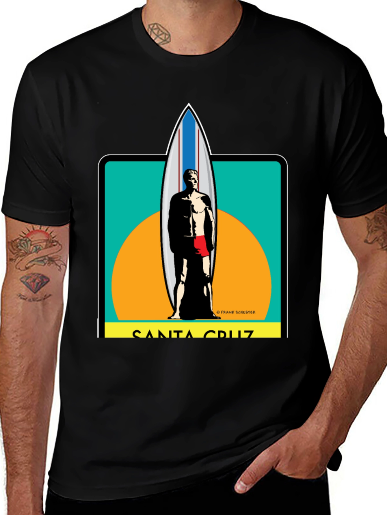 Santa Cruz Surfer Graphic Tee