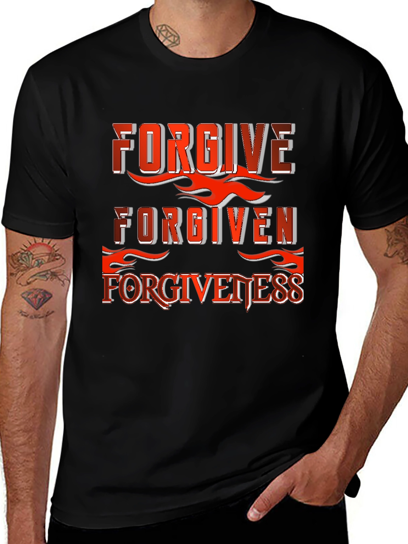 Variant 30 of Forgive/Forgiven/Forgiveness Graphic Tee
