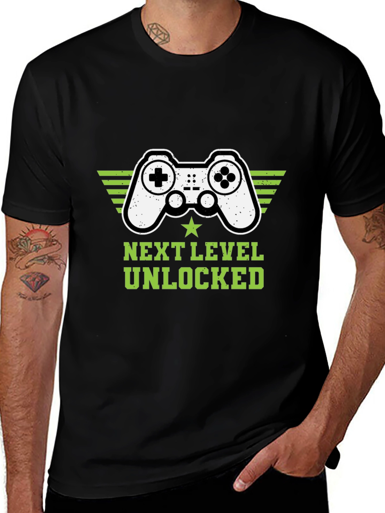 Variant 30 of Next Level Unlocked Gamer T-Shirt