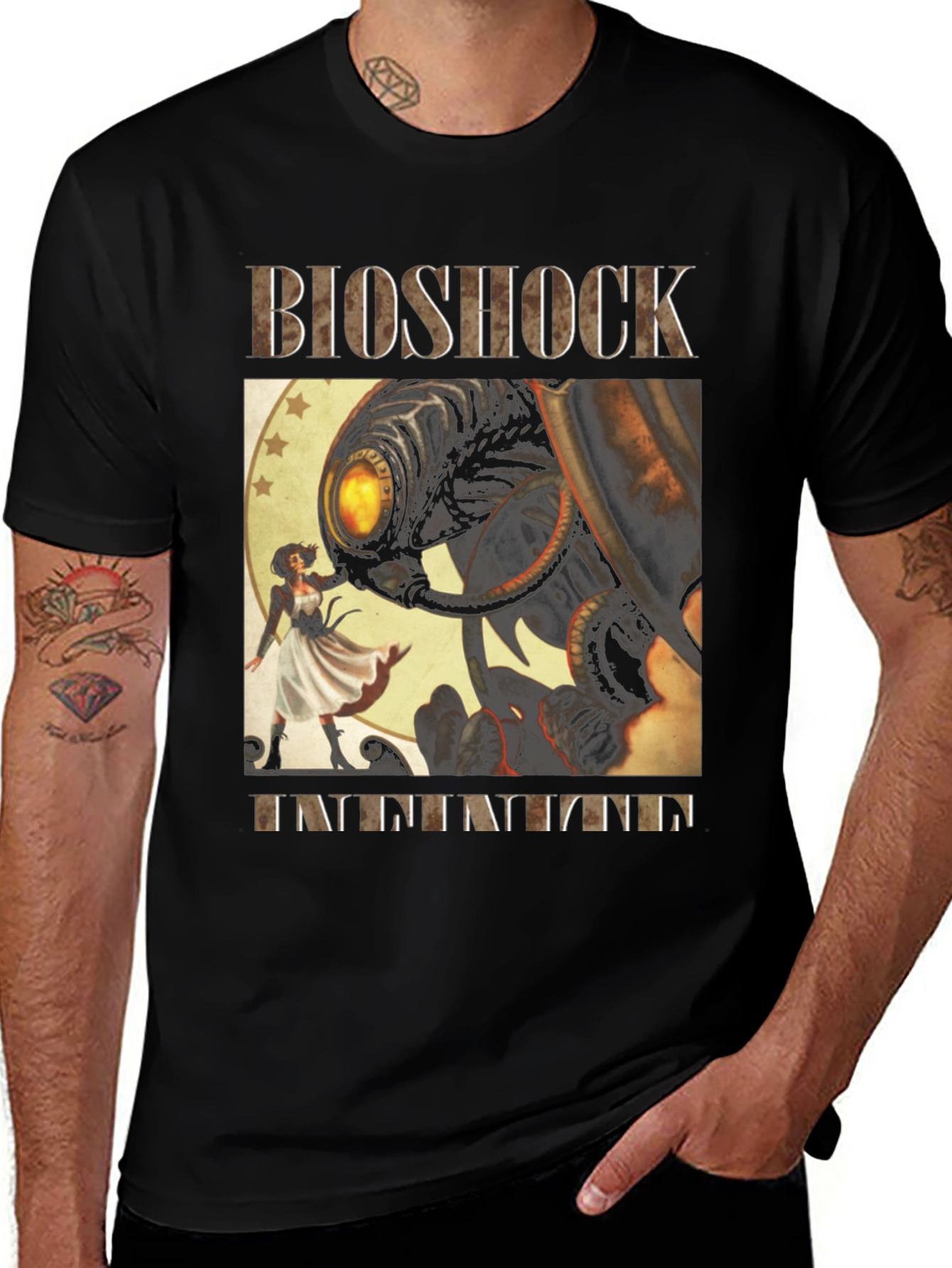 BioShock Infinite T-Shirt - Black Graphic Tee