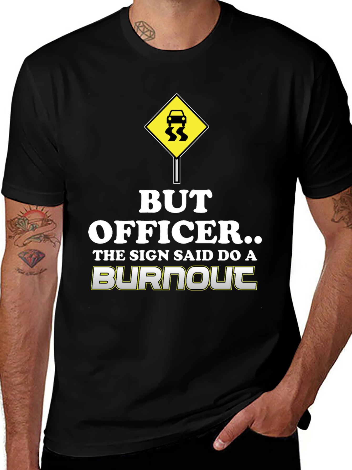 Variant 3 of But Officer Burnout T-Shirt