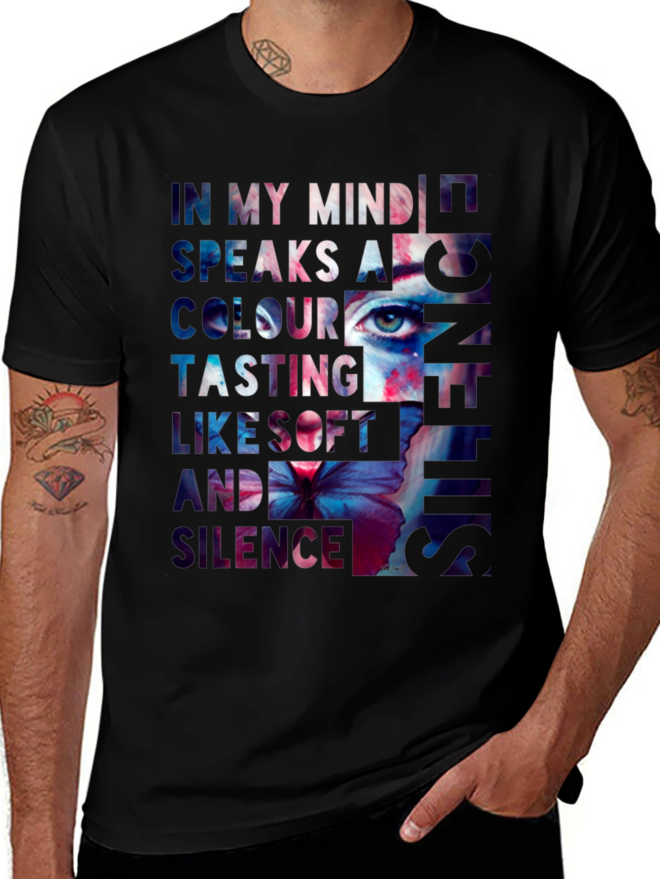 Variant 26 of Artistic Mind T-Shirt: Colorful Expression