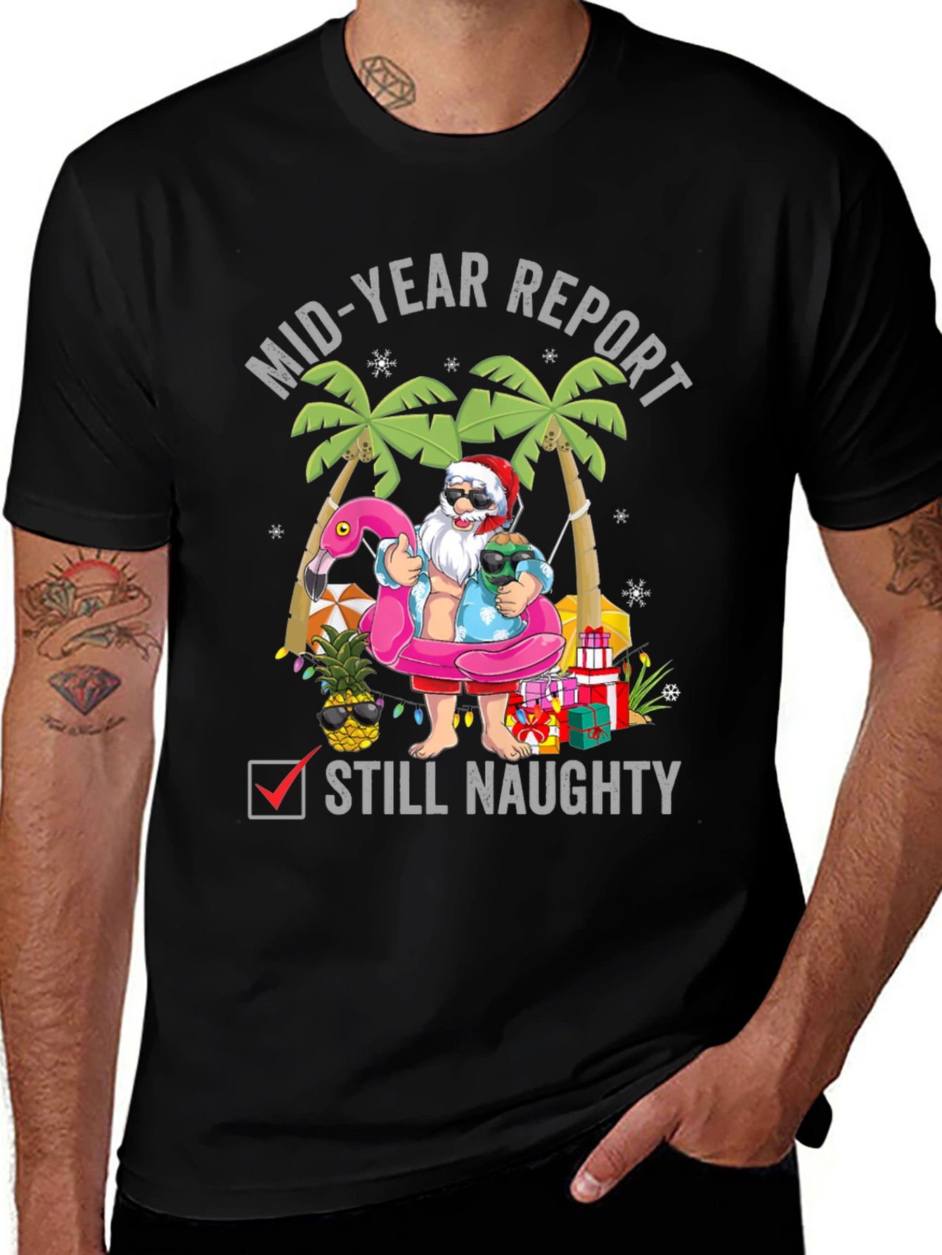 Mid-Year Report Still Naughty T-Shirt