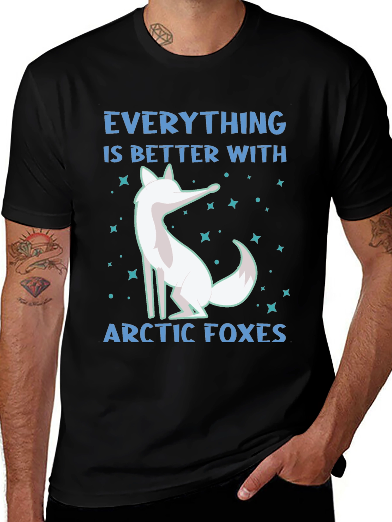 Variant 22 of Arctic Foxes Graphic Tee - Unisex