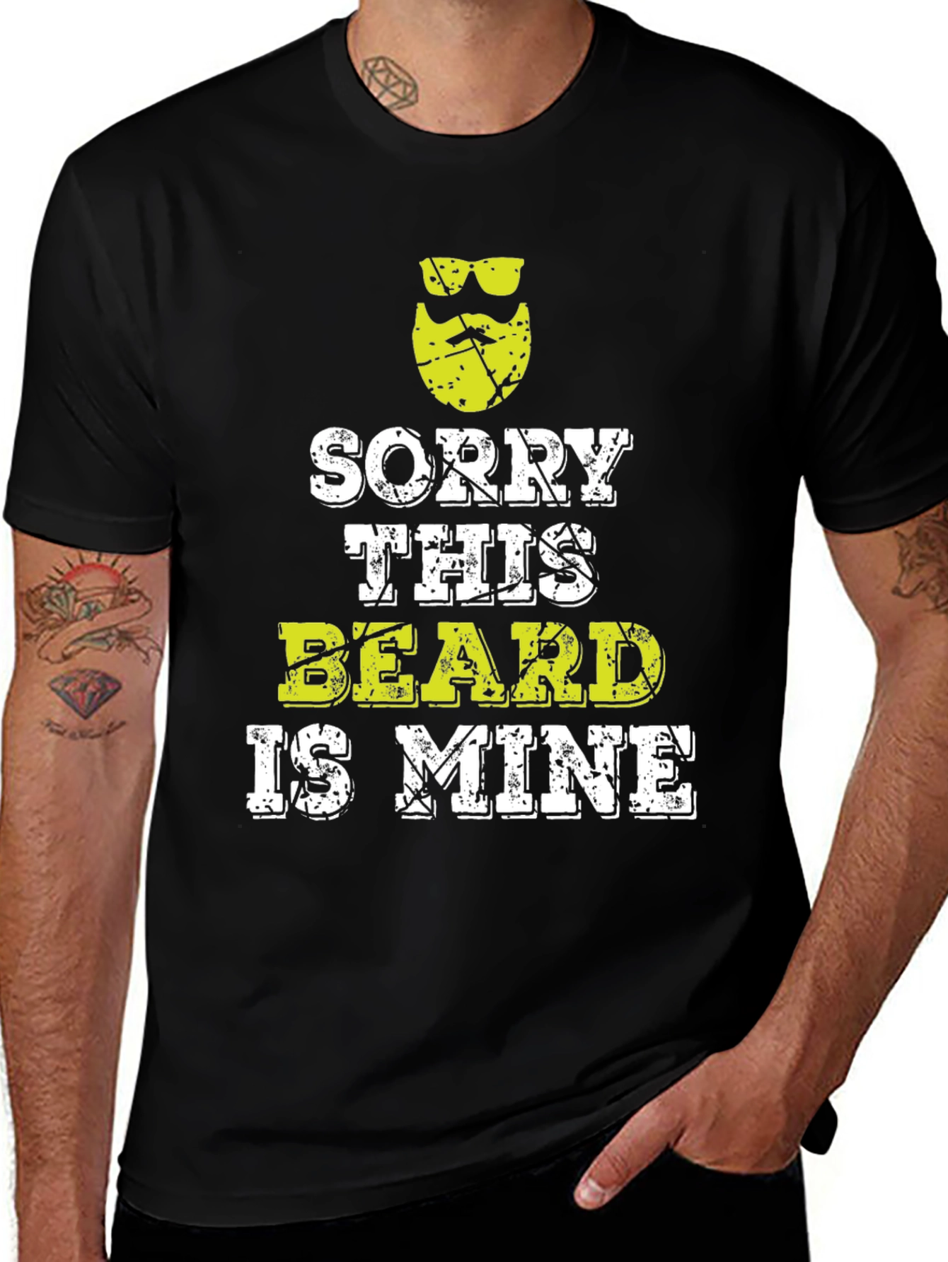 Variant 11 of Sorry This Beard is Mine - Graphic Tee