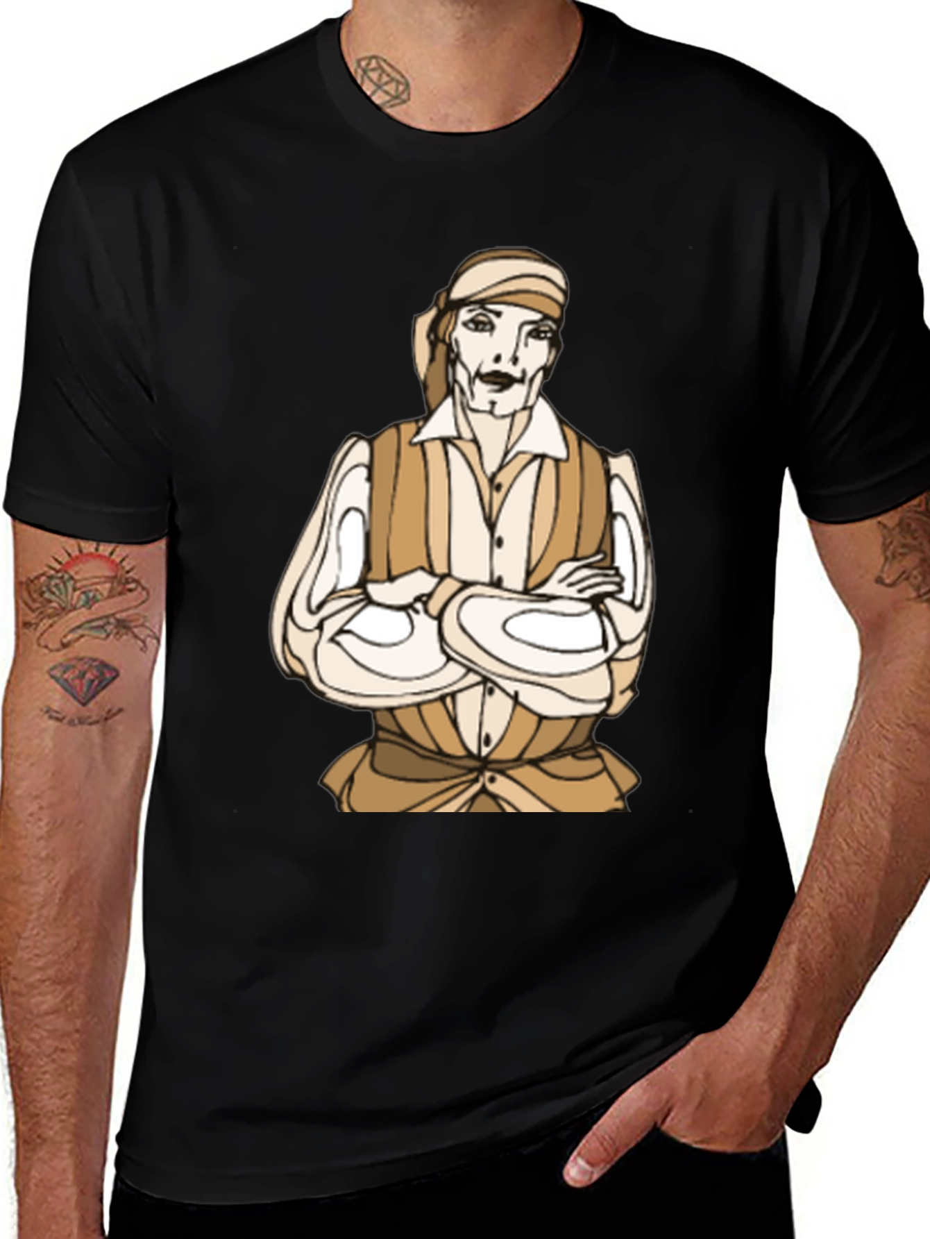 Variant 13 of Pirate Graphic T-Shirt - Stylish & Unique Design